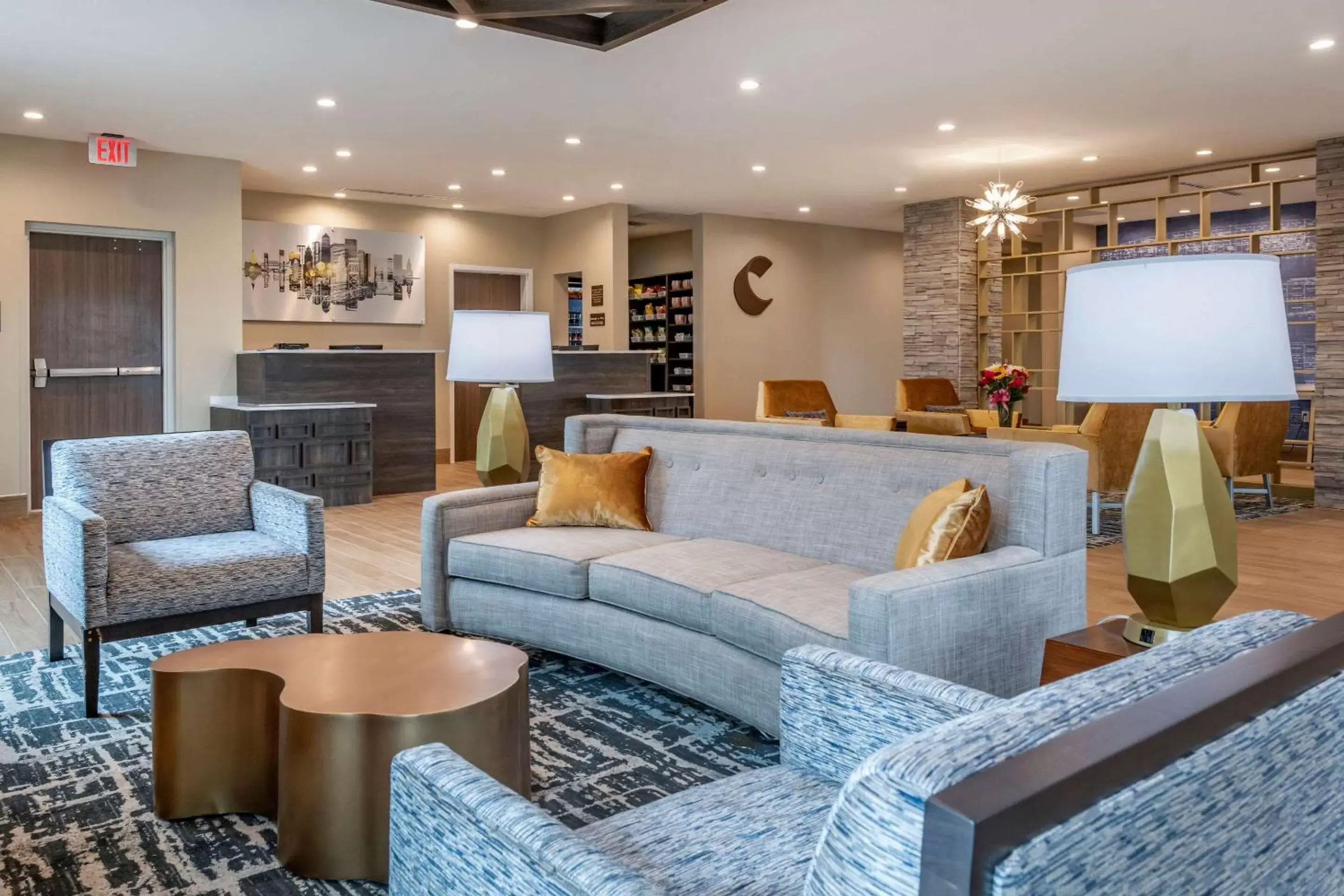 Lobby or reception, Lounge/Bar in Comfort Inn & Suites Jacksonville - Orange Park