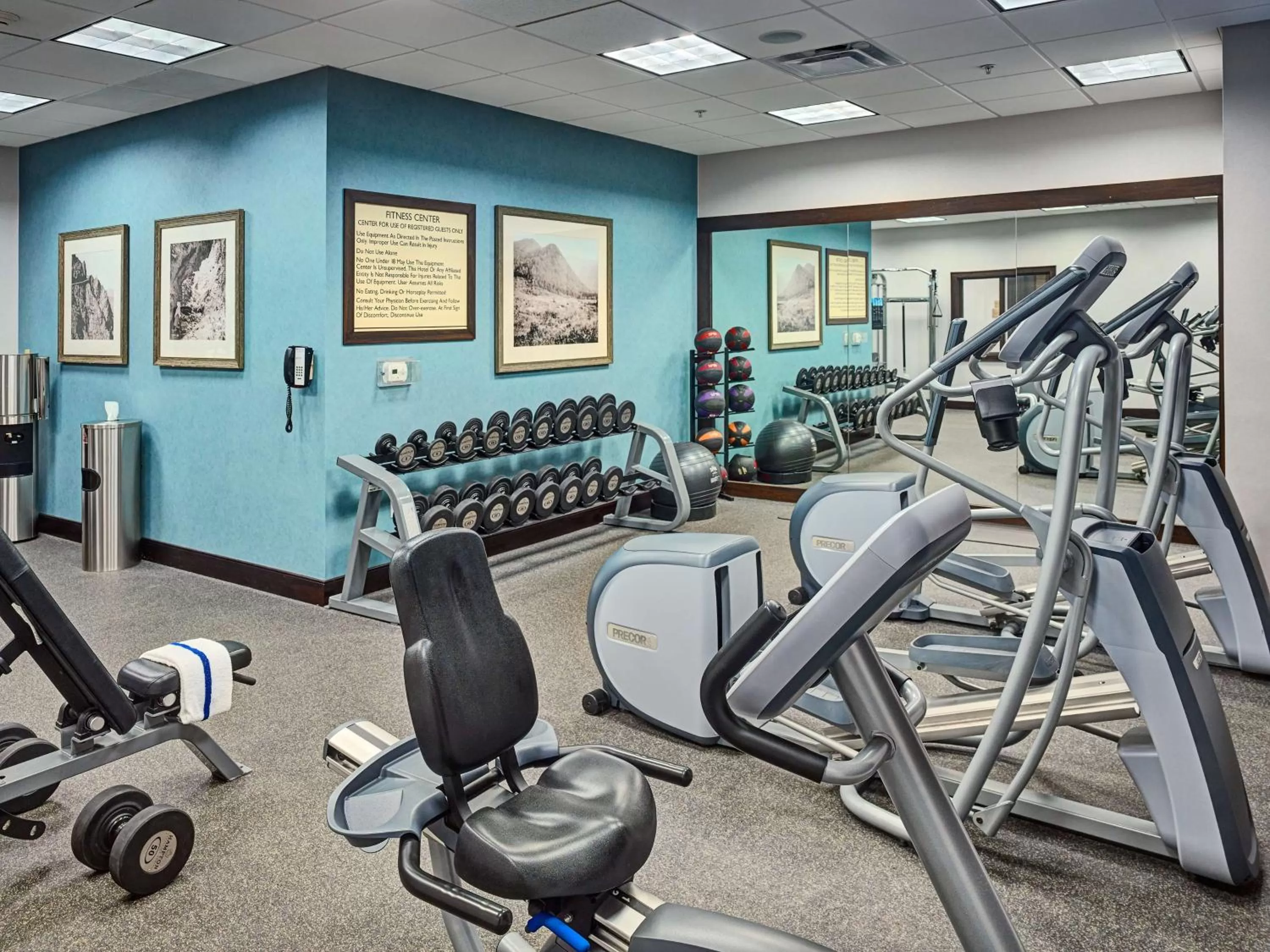 Fitness centre/facilities in Hilton Garden Inn Gatlinburg