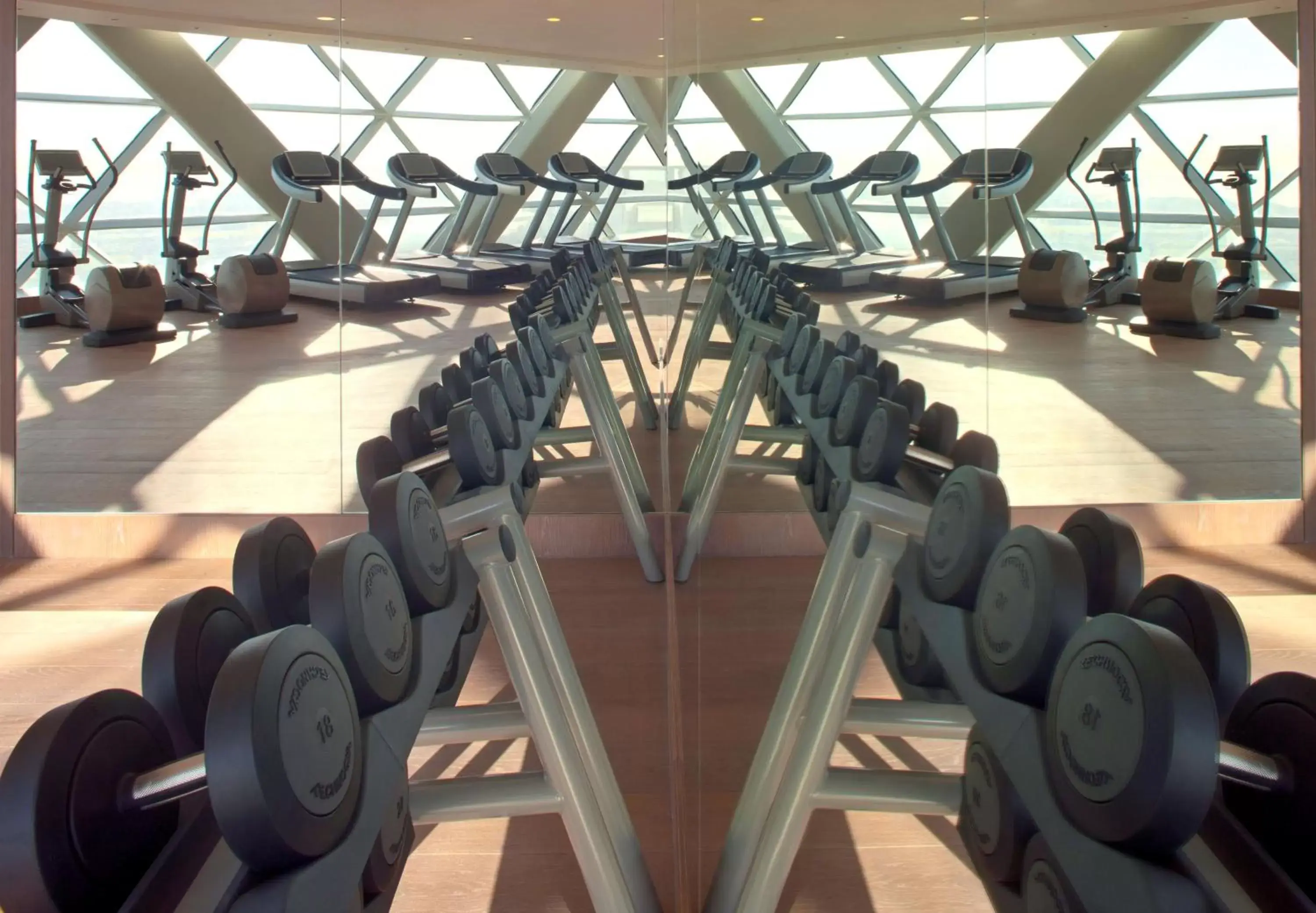 Fitness centre/facilities, Fitness Center/Facilities in Andaz Capital Gate Abu Dhabi - a concept by Hyatt