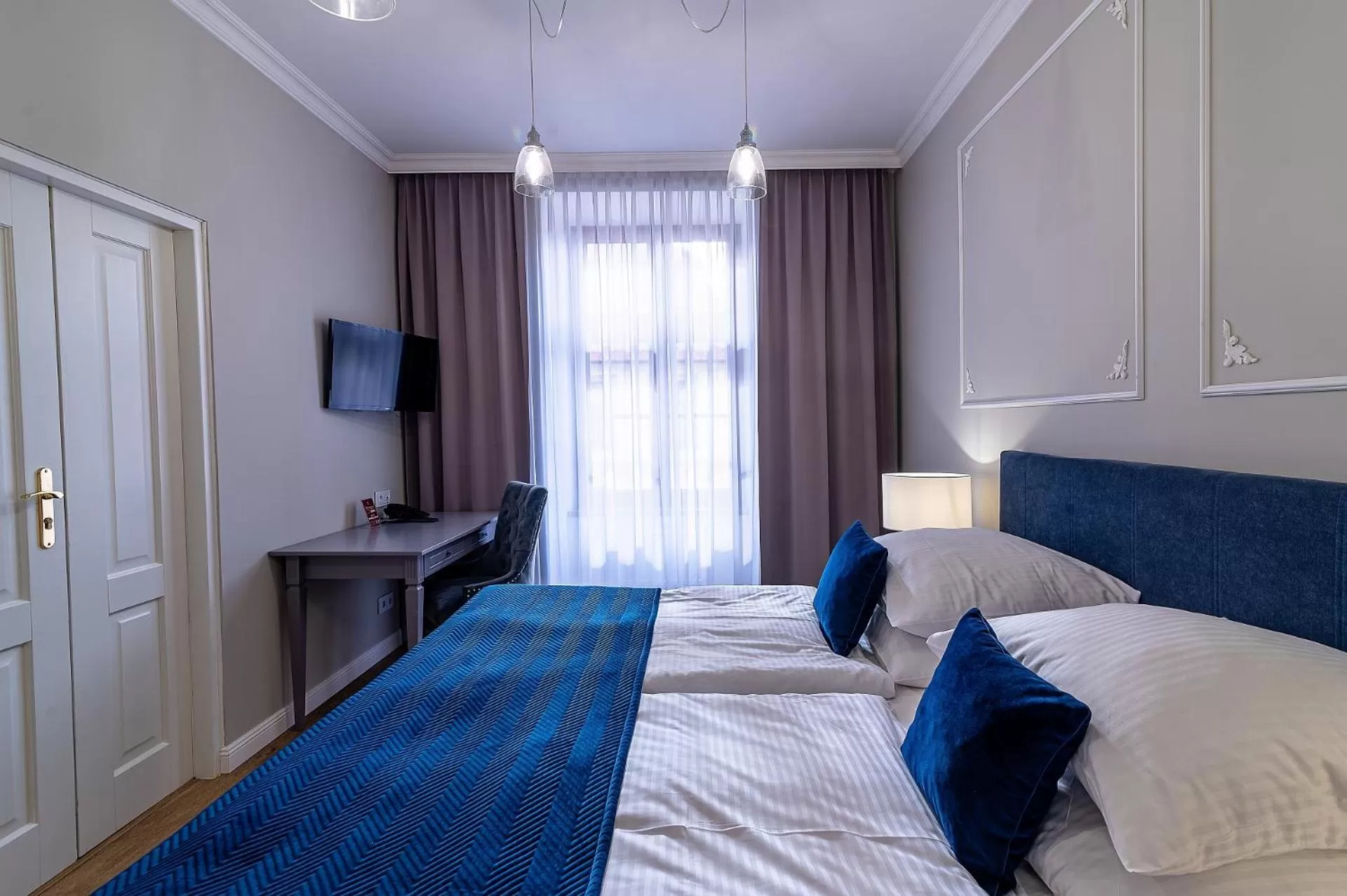 Bed in Hotel Książ