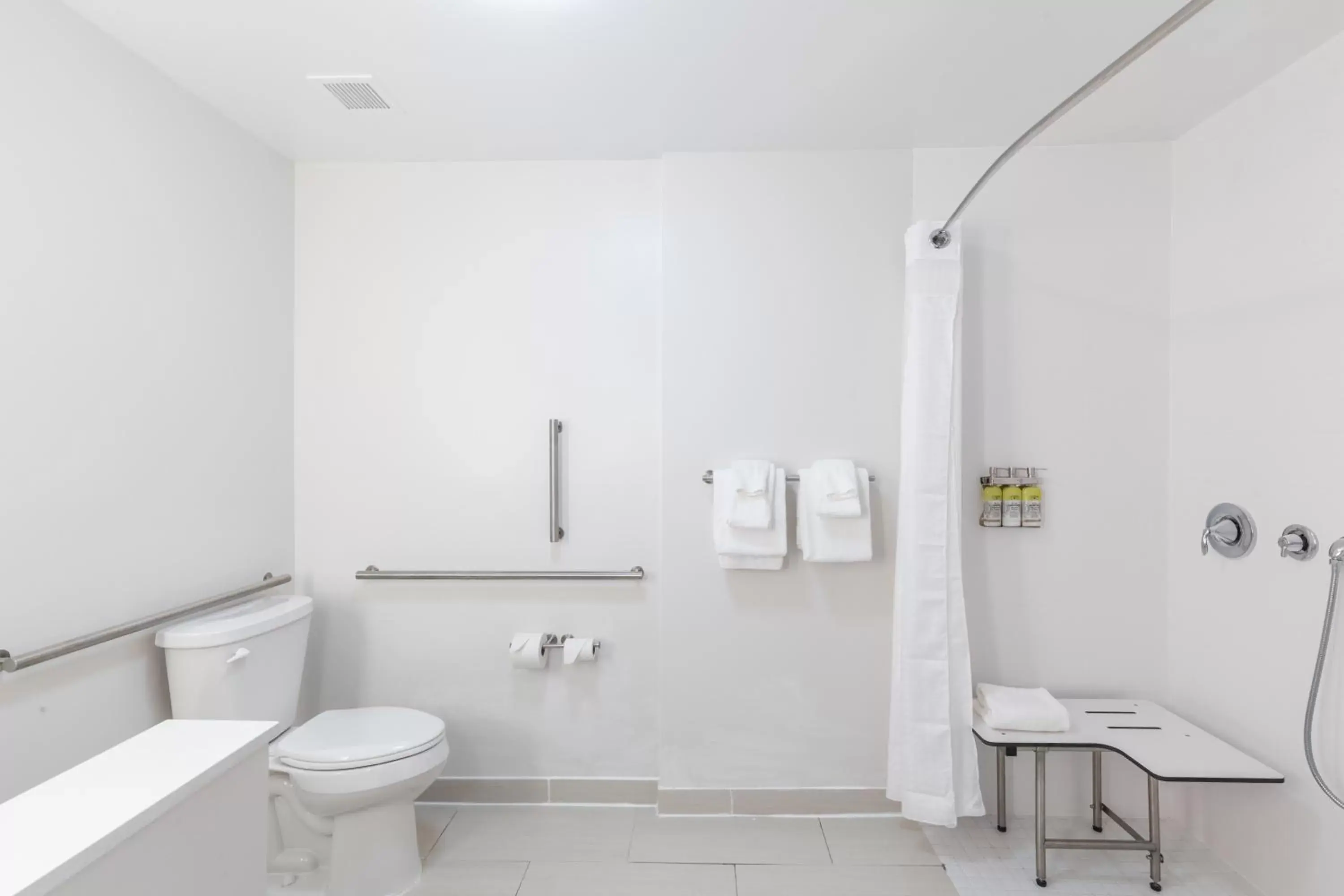 Facility for disabled guests, Bathroom in Holiday Inn Express & Suites Columbia Downtown The Vista, an IHG Hotel