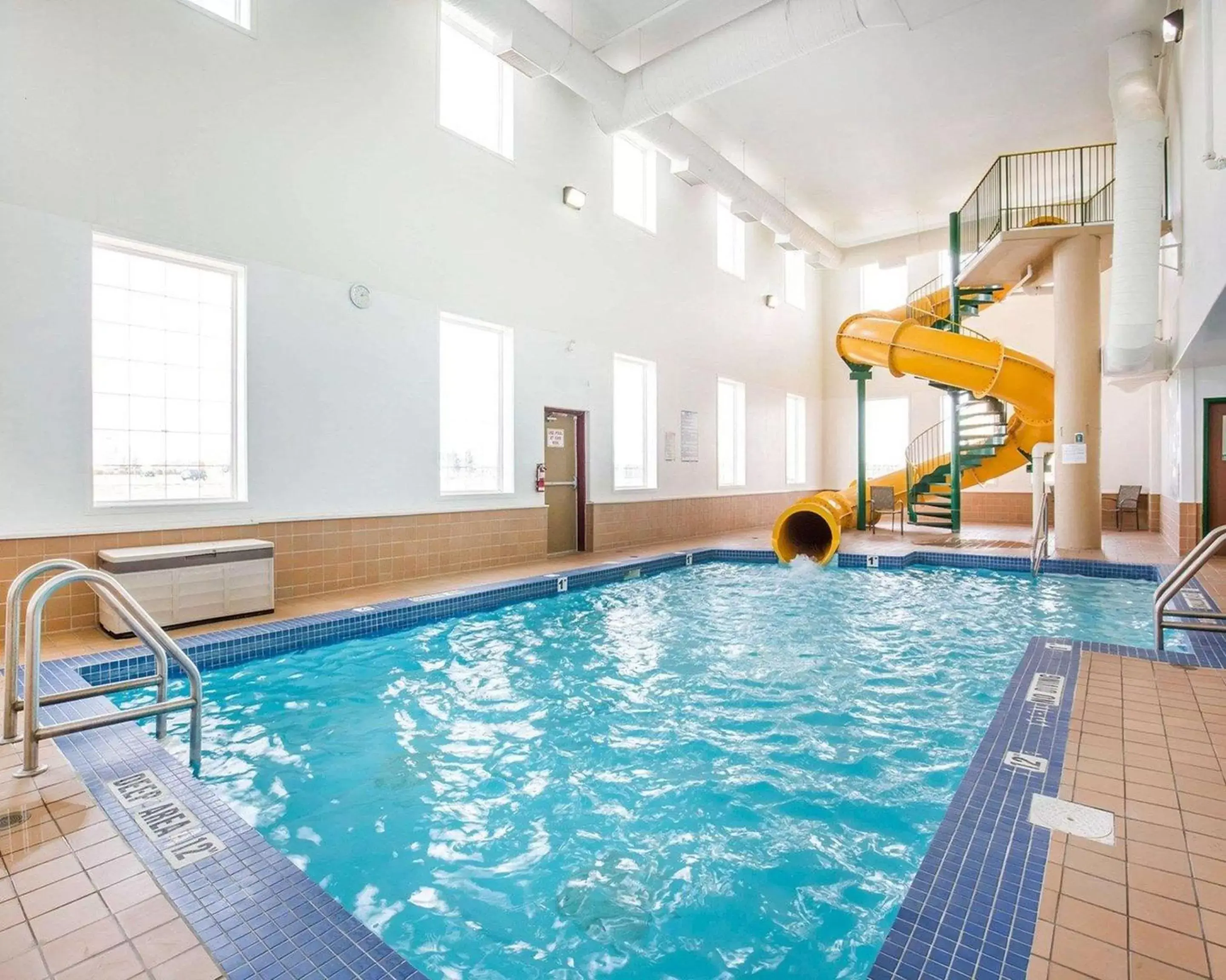 On site, Swimming Pool in Quality Inn & Suites Lethbridge