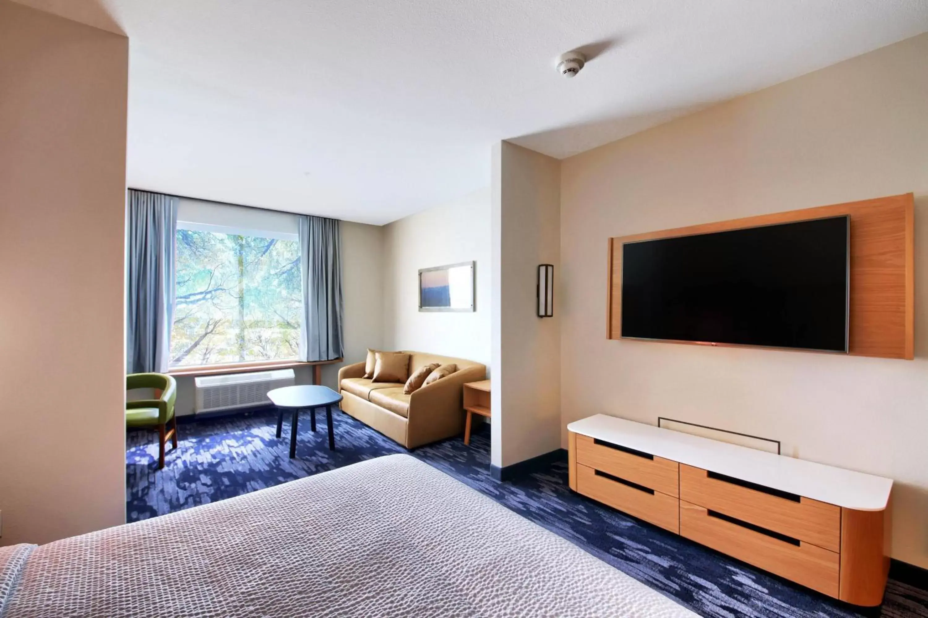 Bedroom, TV/Entertainment Center in Fairfield Inn & Suites by Marriott Dallas Cedar Hill