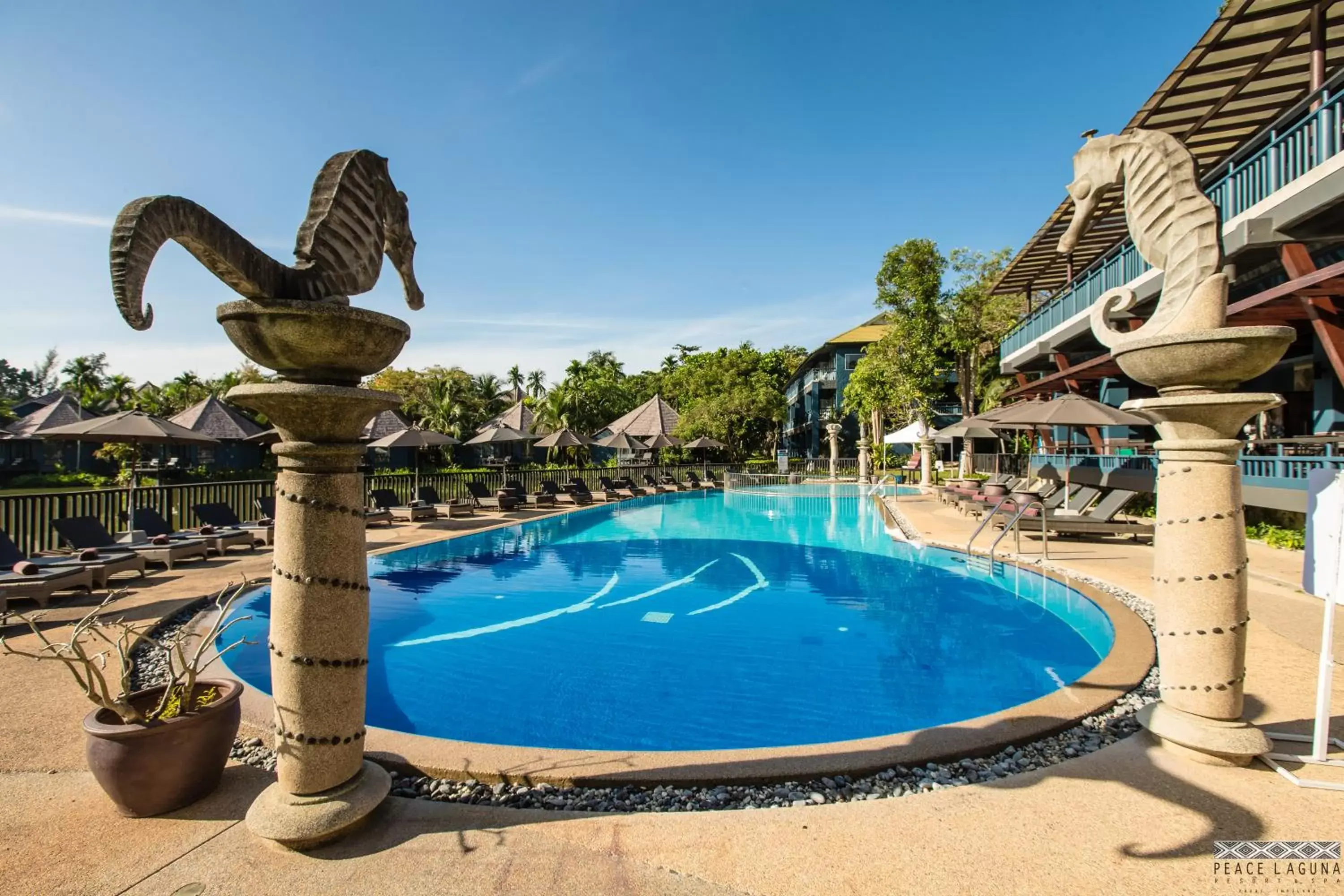 Swimming Pool in Peace Laguna Resort & Spa - SHA Extra Plus