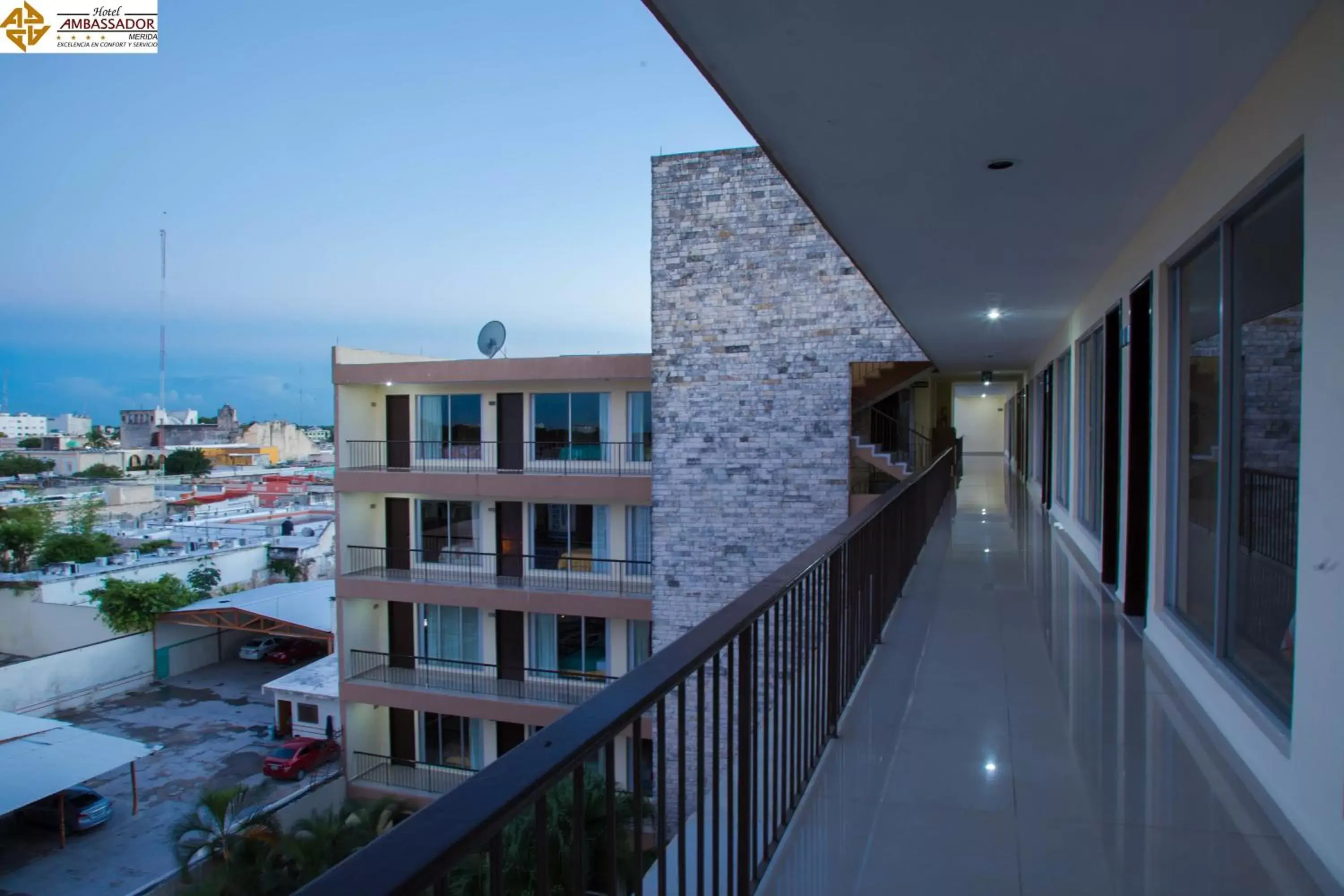 Balcony/Terrace in Hotel Ambassador Mérida