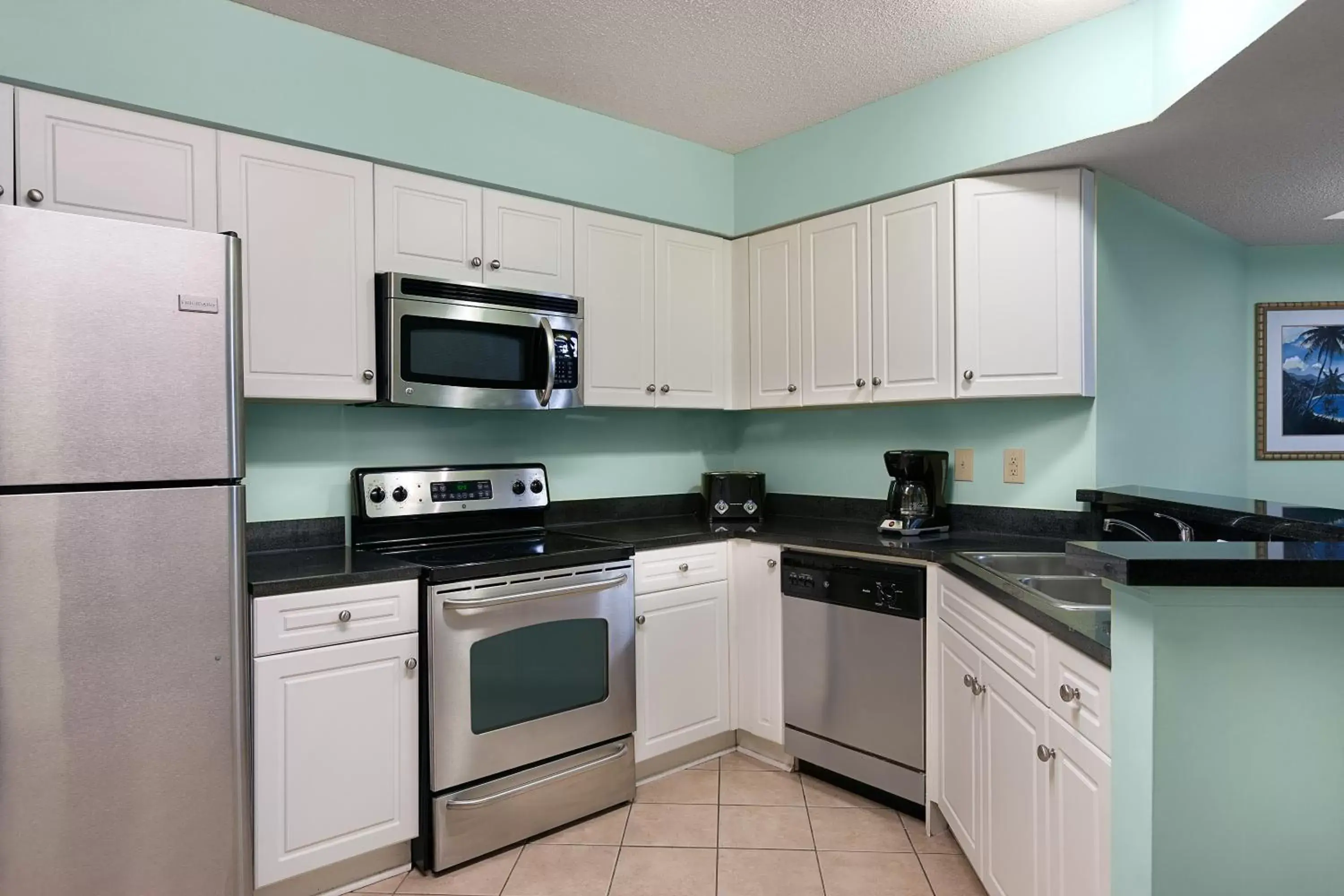 Kitchen or kitchenette, Kitchen/Kitchenette in Caribbean Resort Myrtle Beach