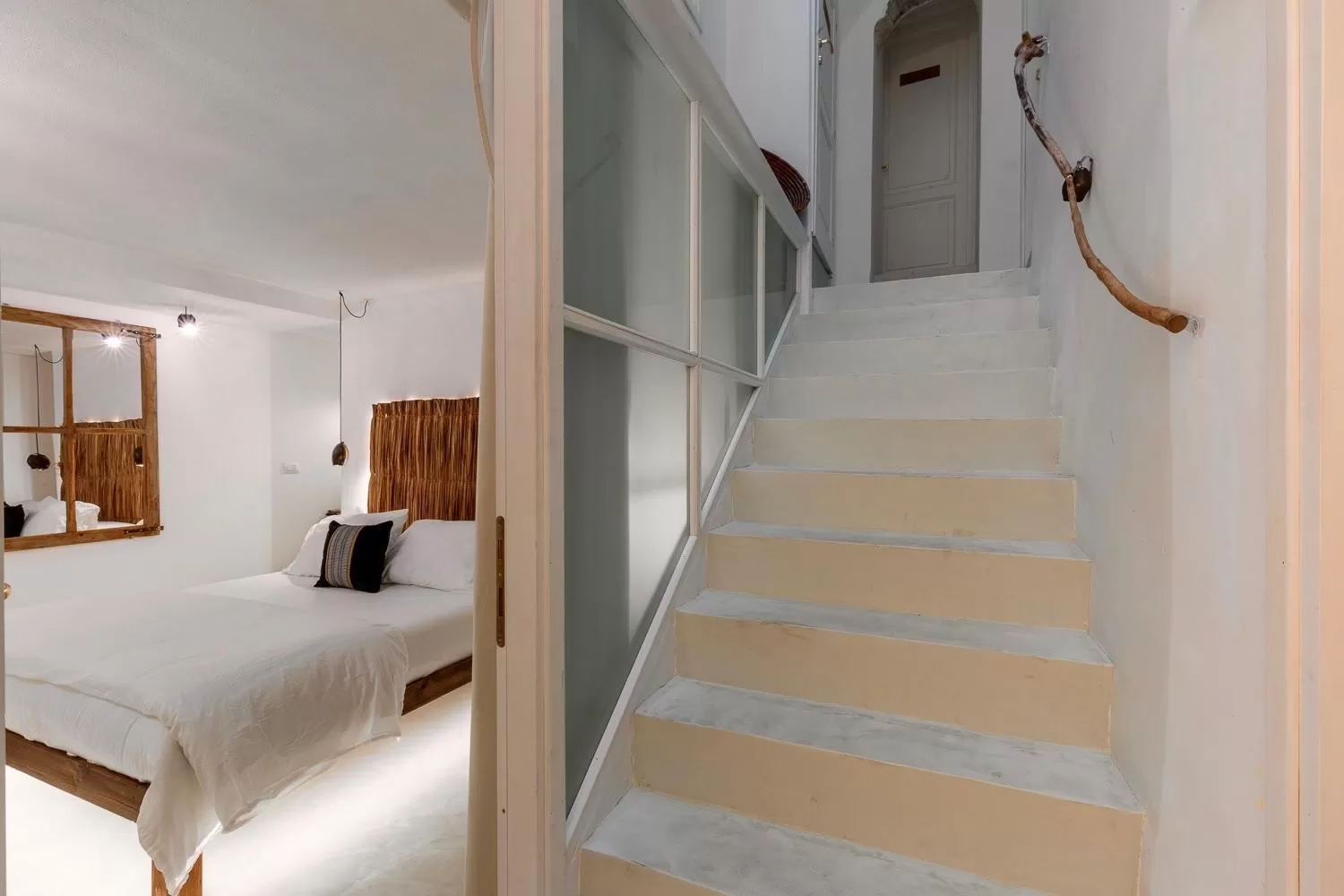 Bed in Crobi Museum and Suites