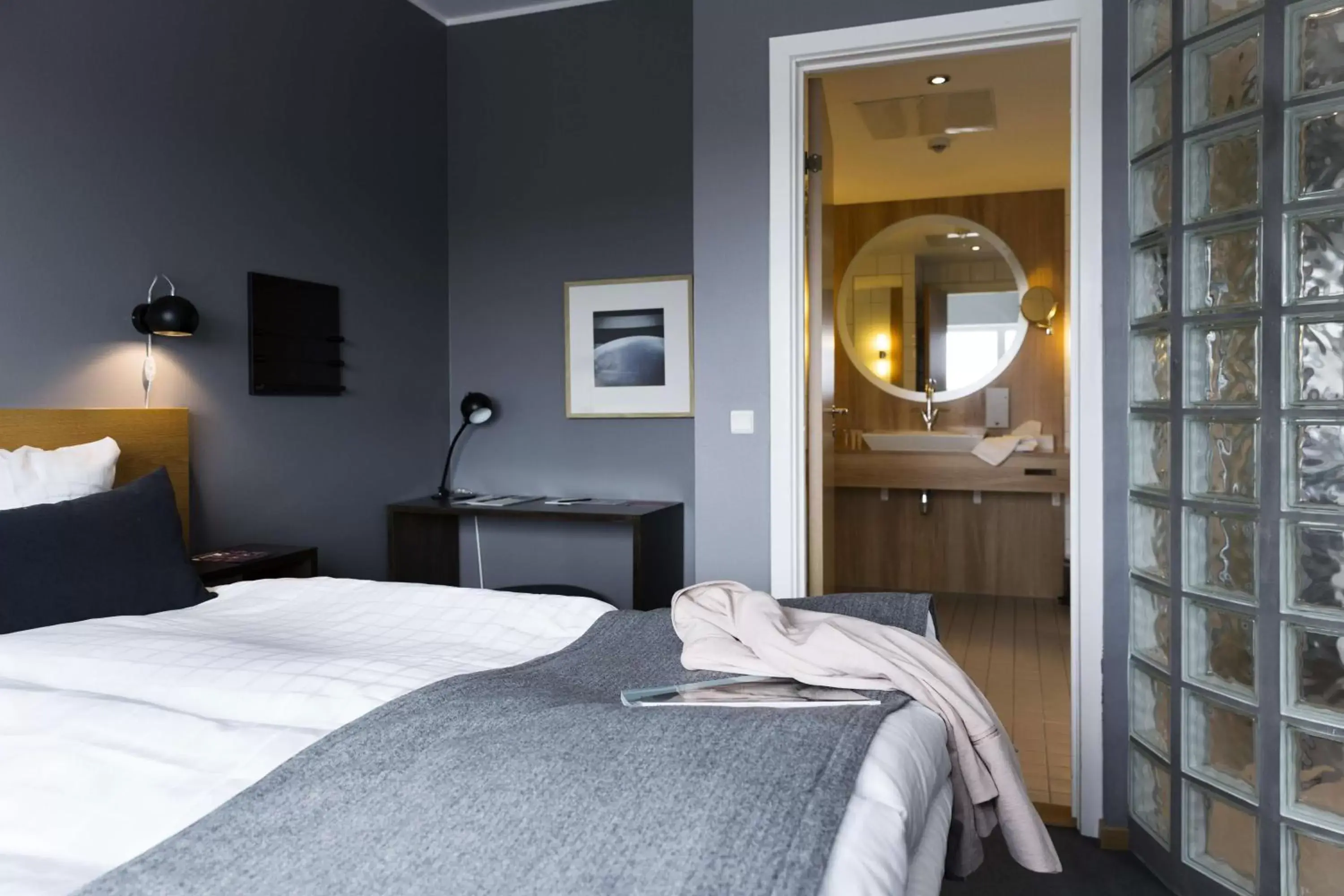 Photo of the whole room, Bed in Scandic Aalborg City