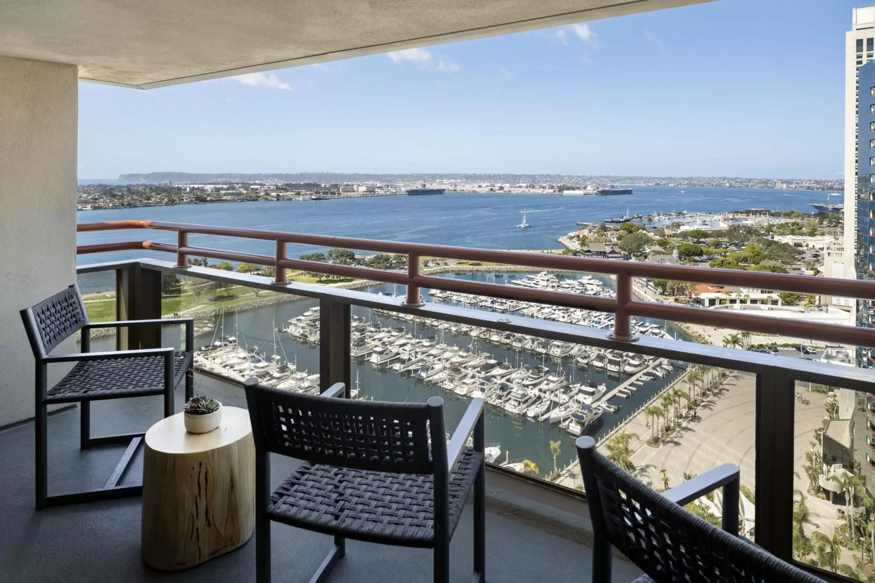 Photo of the whole room, Balcony/Terrace in San Diego Marriott Marquis and Marina