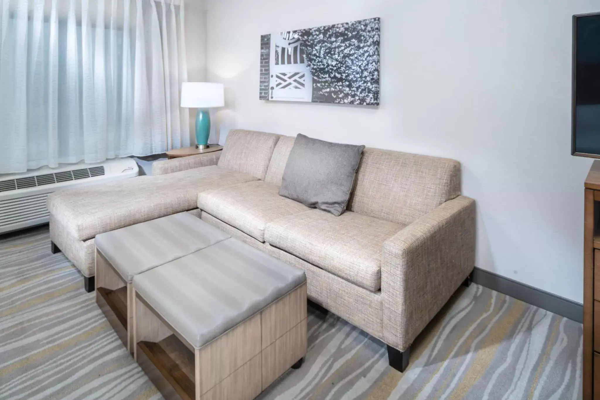 Photo of the whole room, Seating Area in Staybridge Suites - Summerville, an IHG Hotel