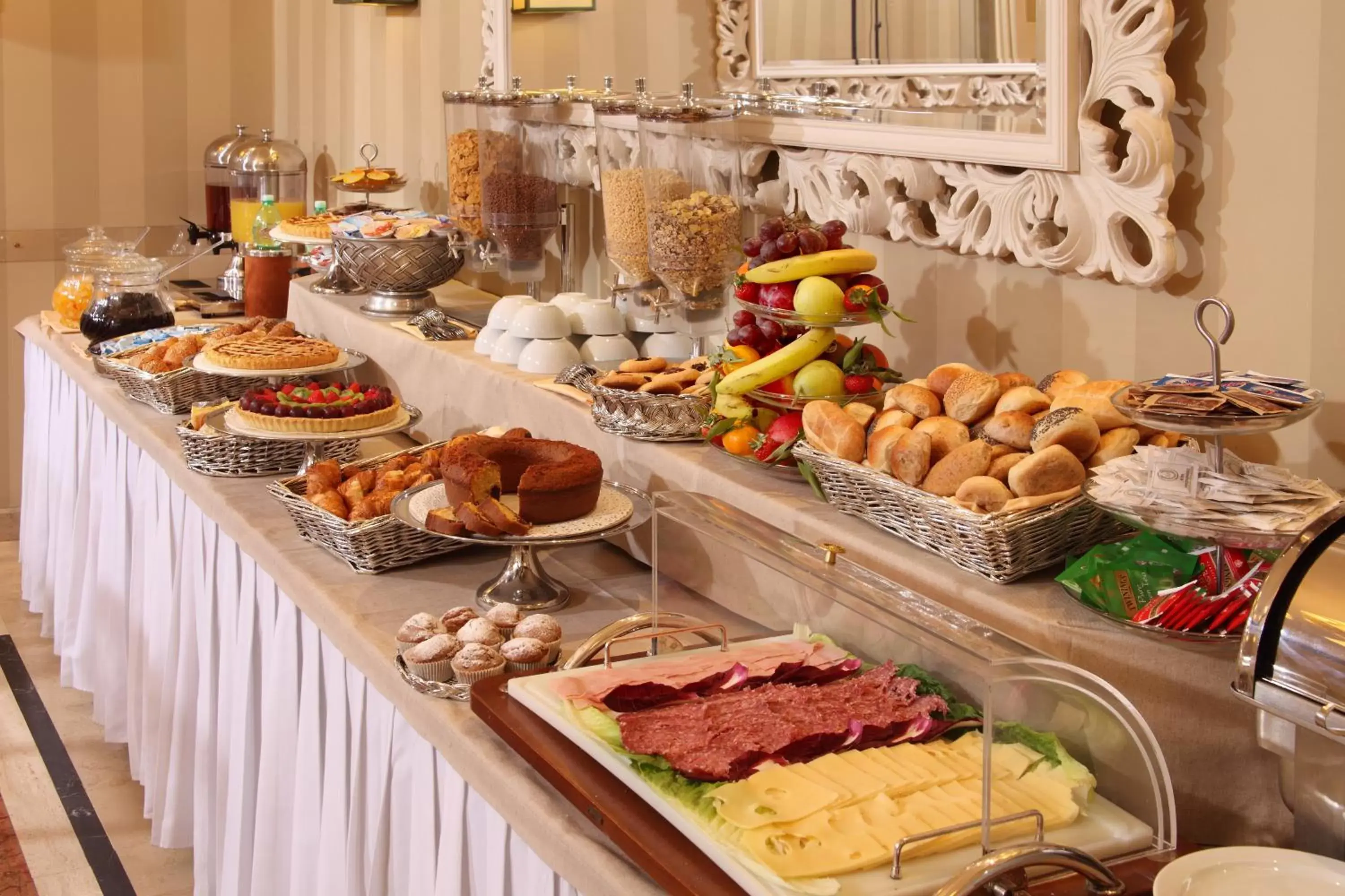Food and drinks, Food in Hotel Villa Glori