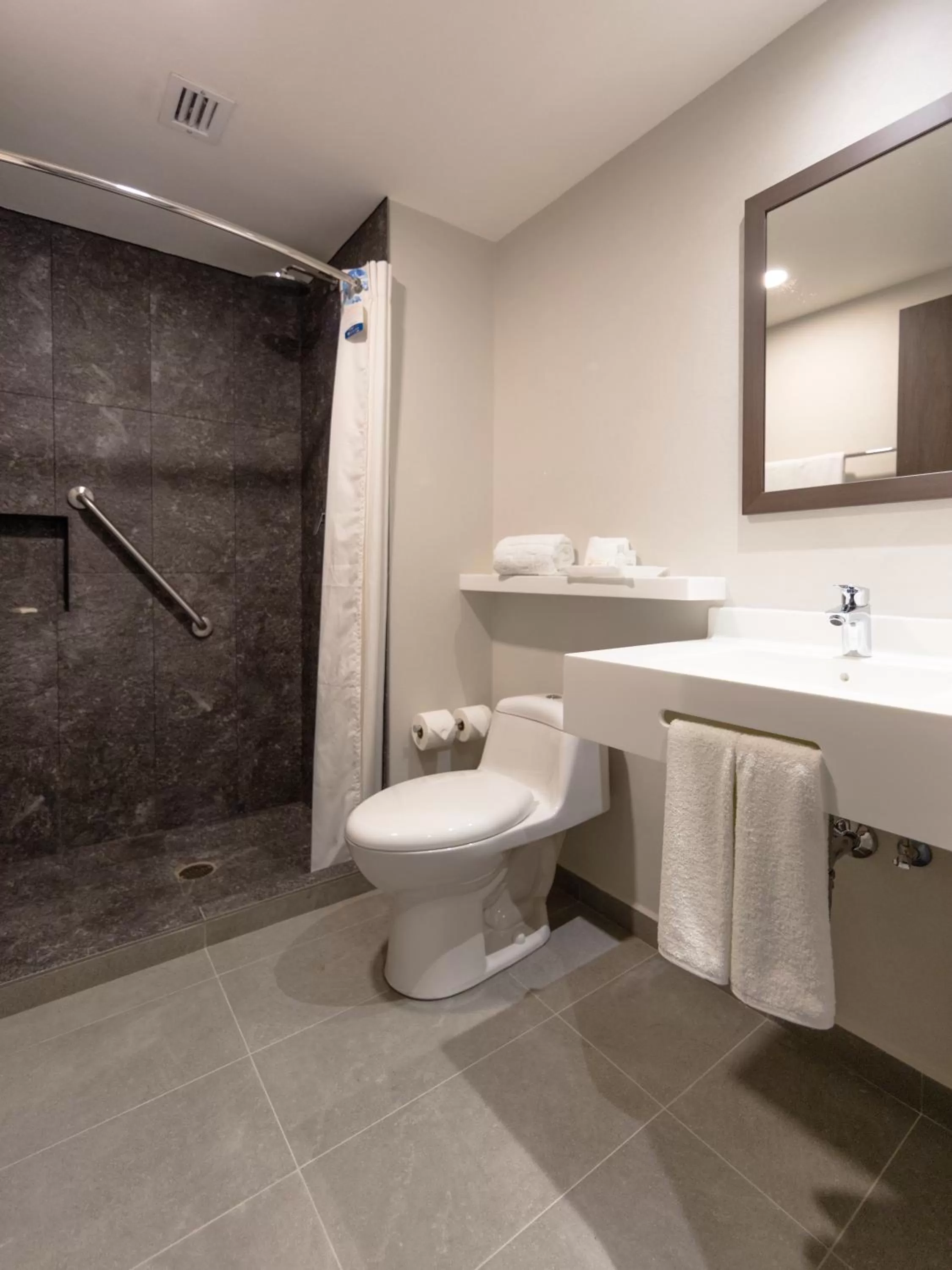 Bathroom in Sleep Inn Guadalajara Galerias