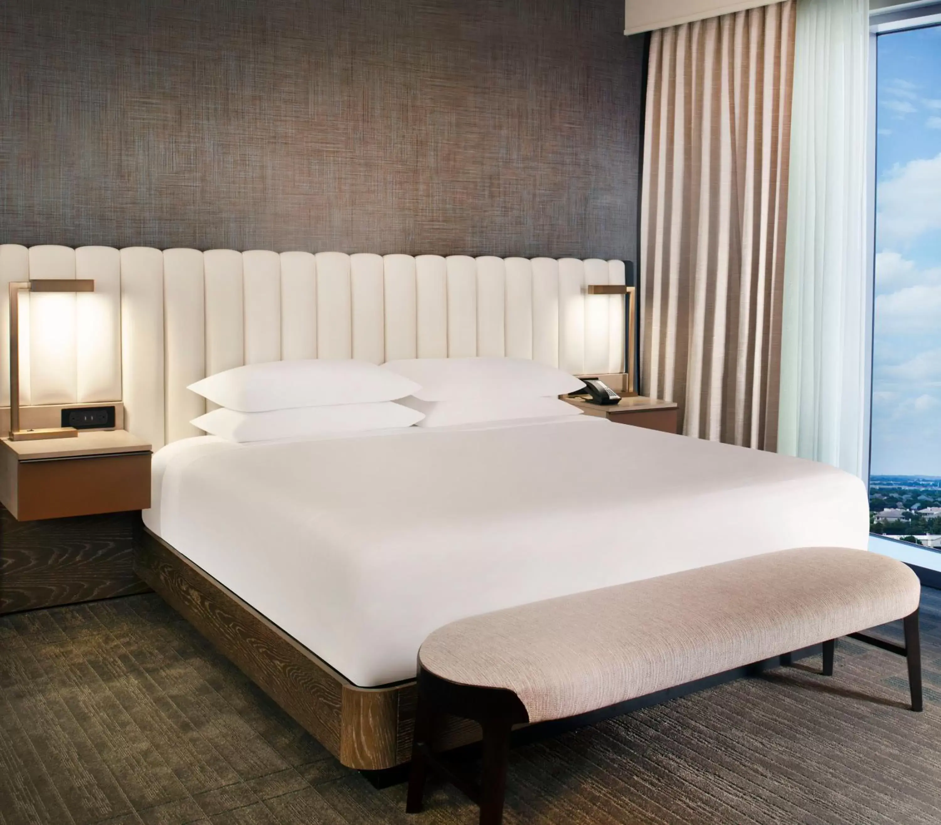 Bedroom, Bed in Hyatt Regency Frisco-Dallas