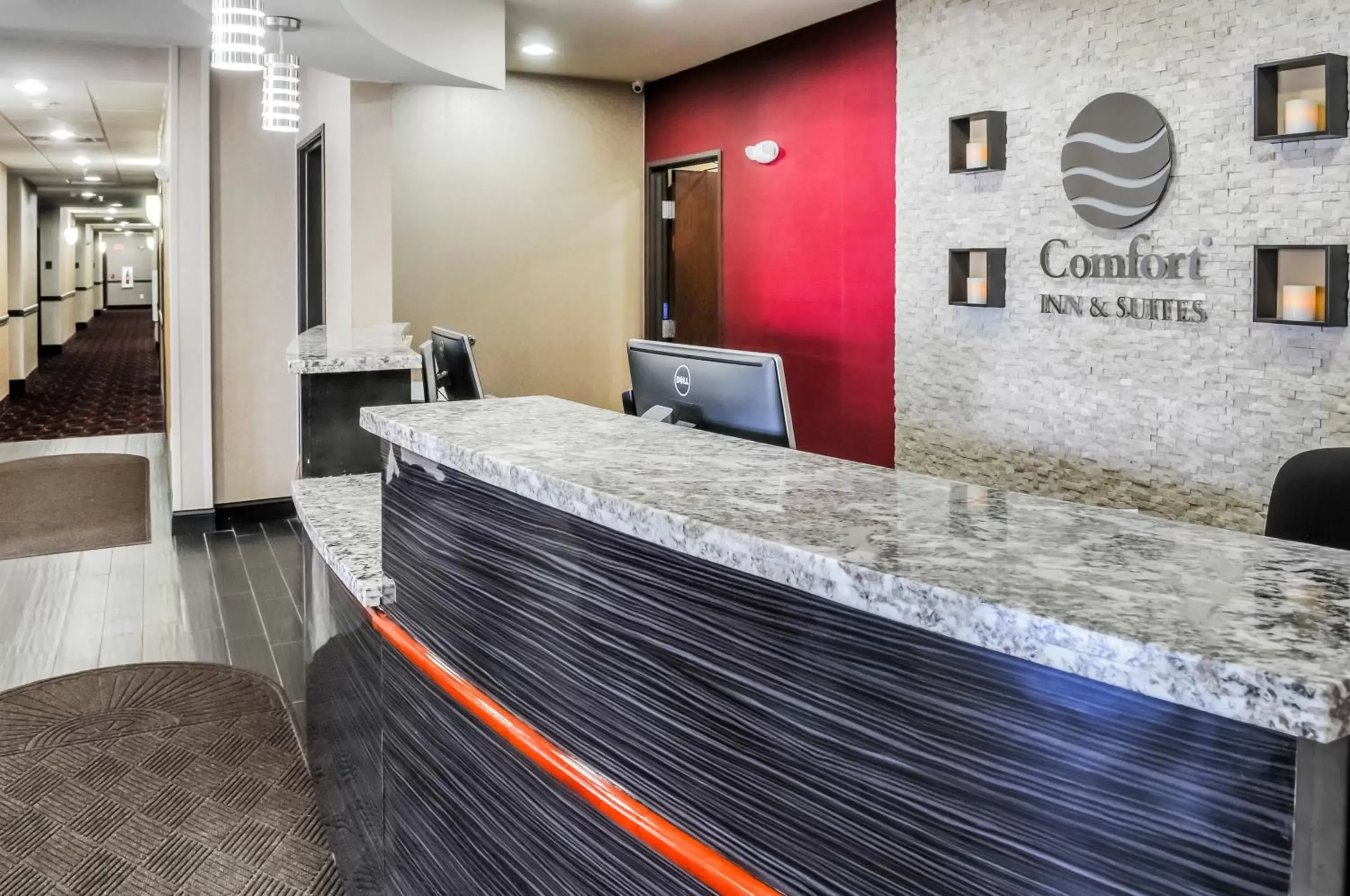 Lobby or reception, Lounge/Bar in Comfort Inn & Suites Artesia