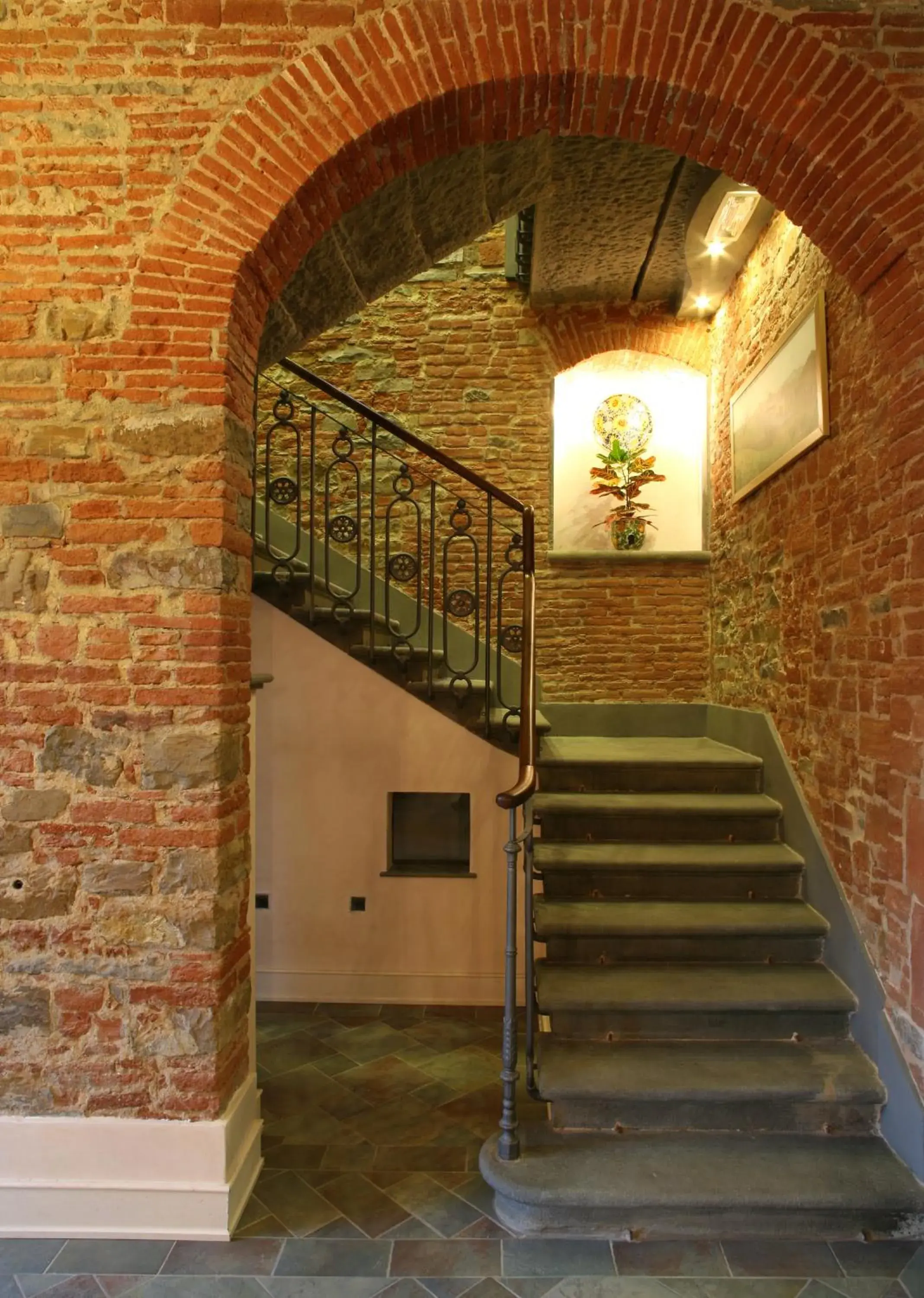 Lobby or reception in Hotel Villa Betania