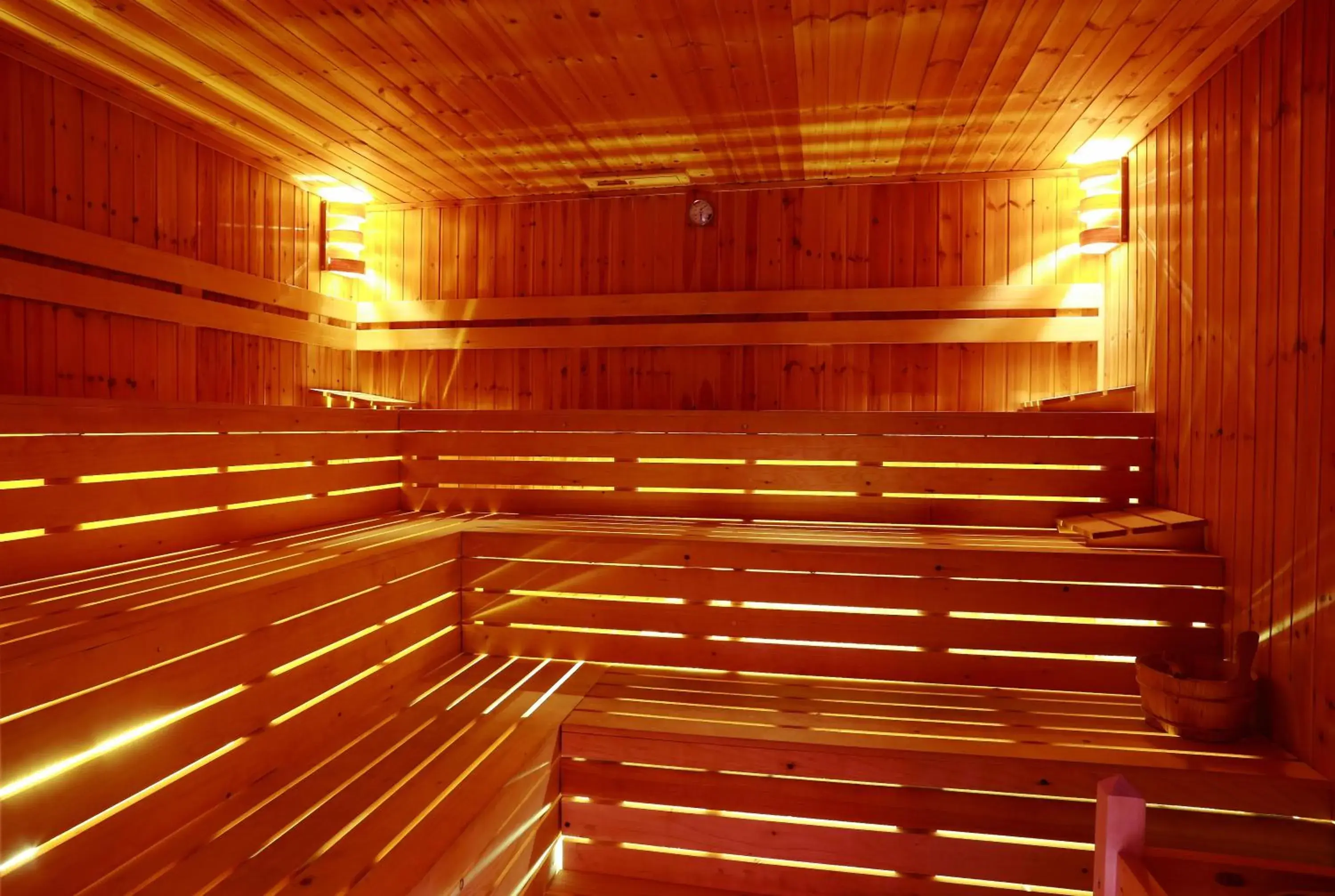 Sauna in Impero Hotel Varese Beauty & Spa