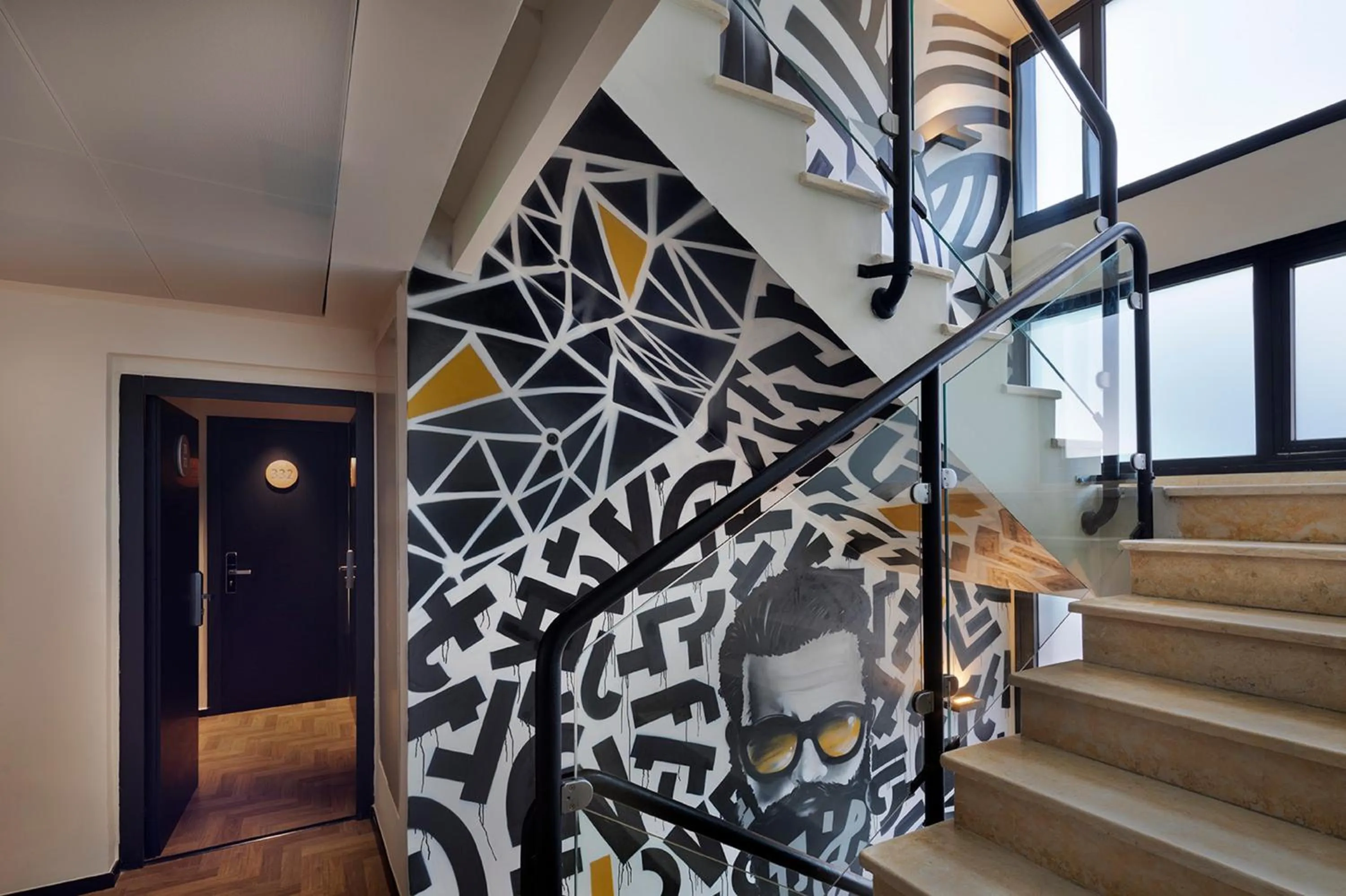 Facade/entrance in The Muse Boutique Hotel Tel Aviv