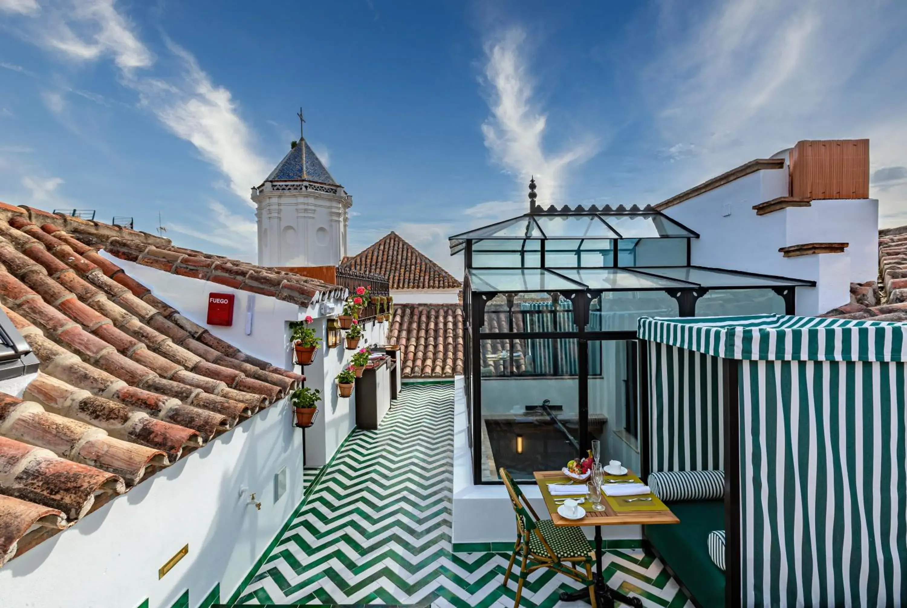 Balcony/Terrace in Hotel Claude Marbella