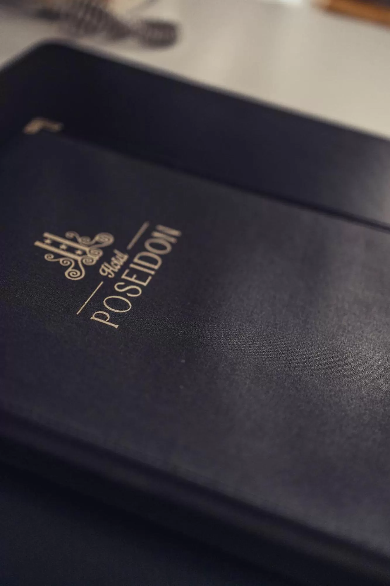 Property logo or sign in Hotel Poseidon