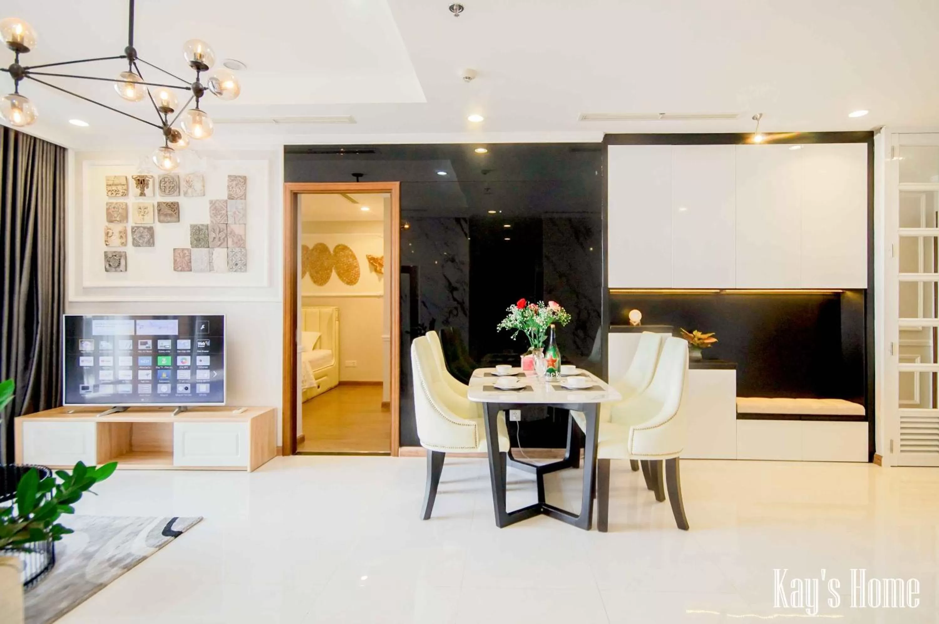 TV and multimedia in Vinhomes Central Park-Nice Homes