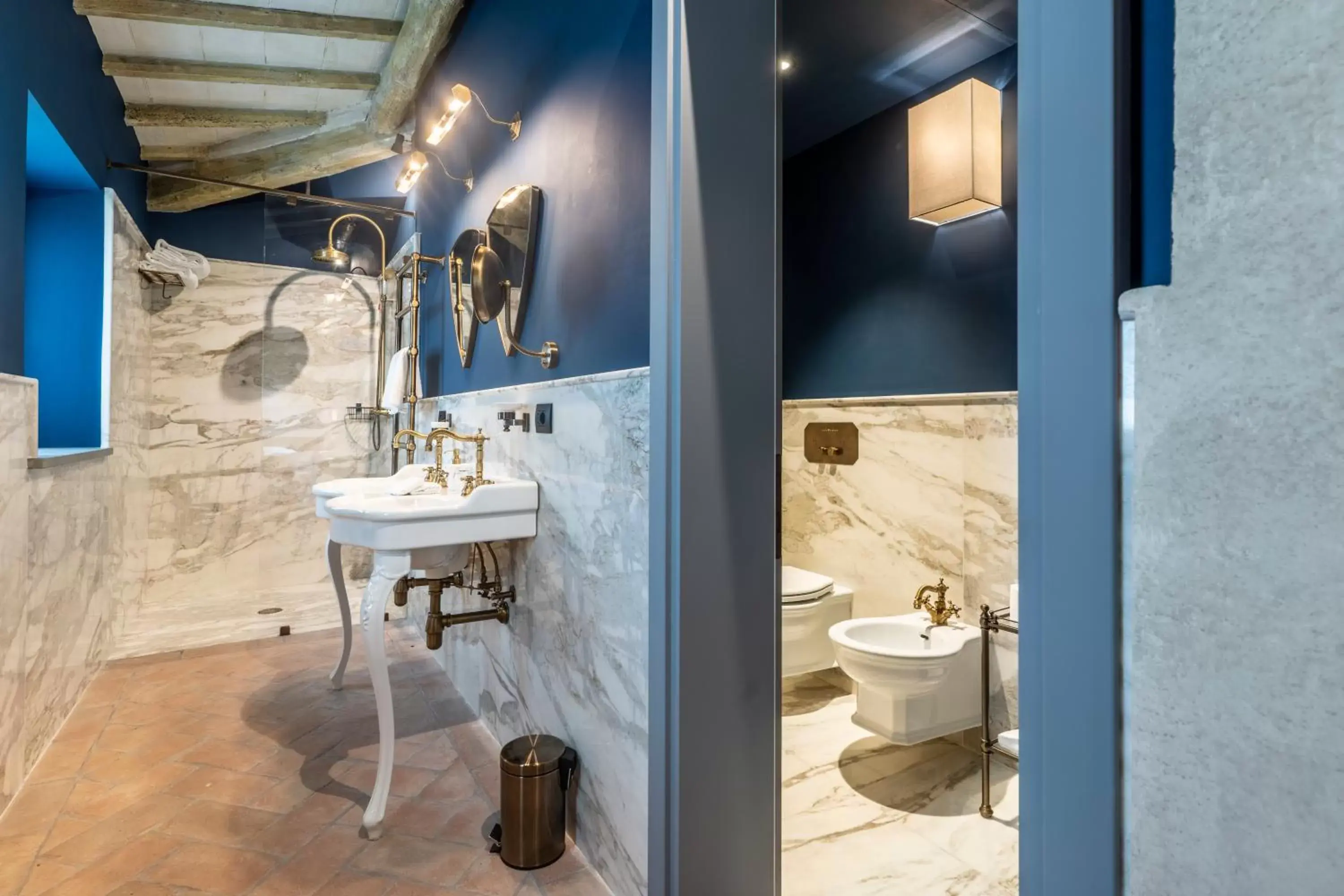 Bathroom in Villa Petriolo