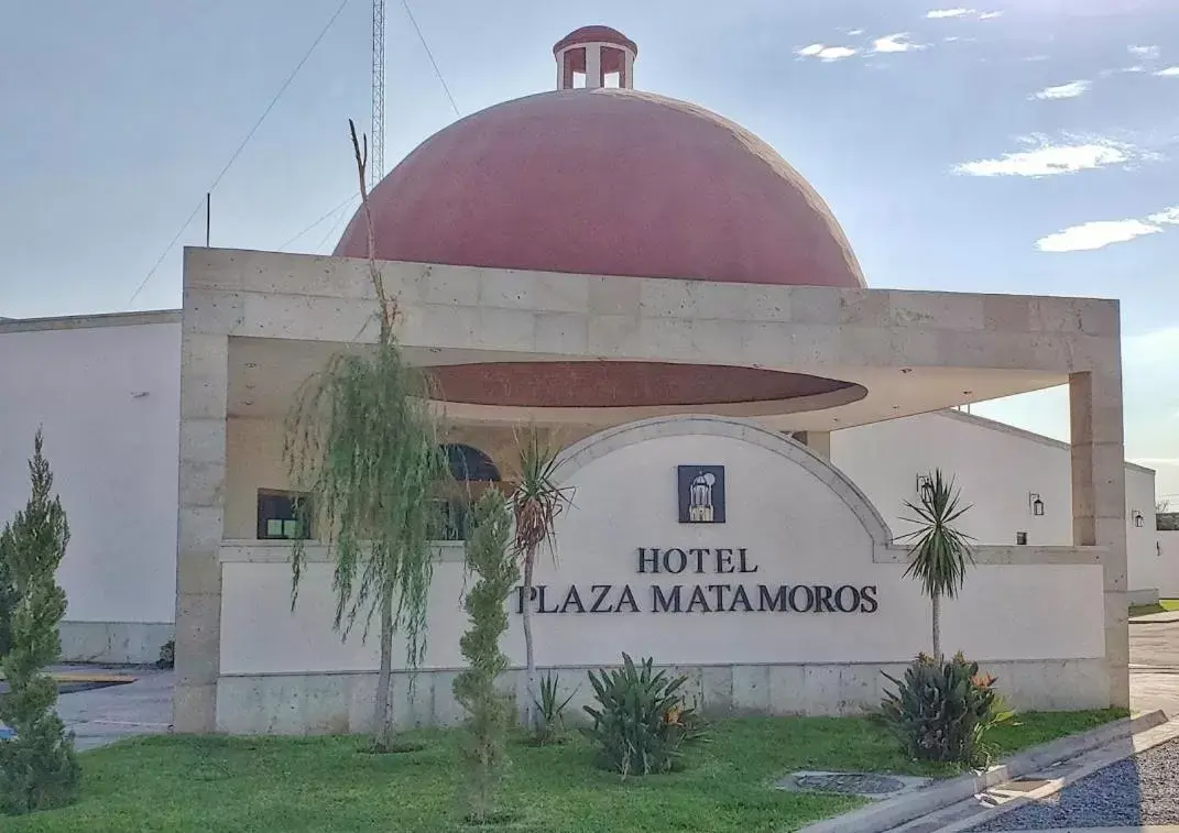 Facade/entrance, Property Building in HOTEL PLAZA MATAMOROS