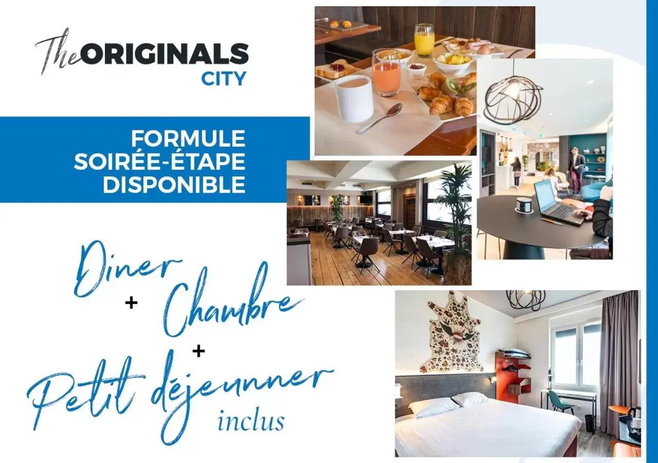 Restaurant/places to eat in The Originals City, Hôtel Le Berry, Bourges