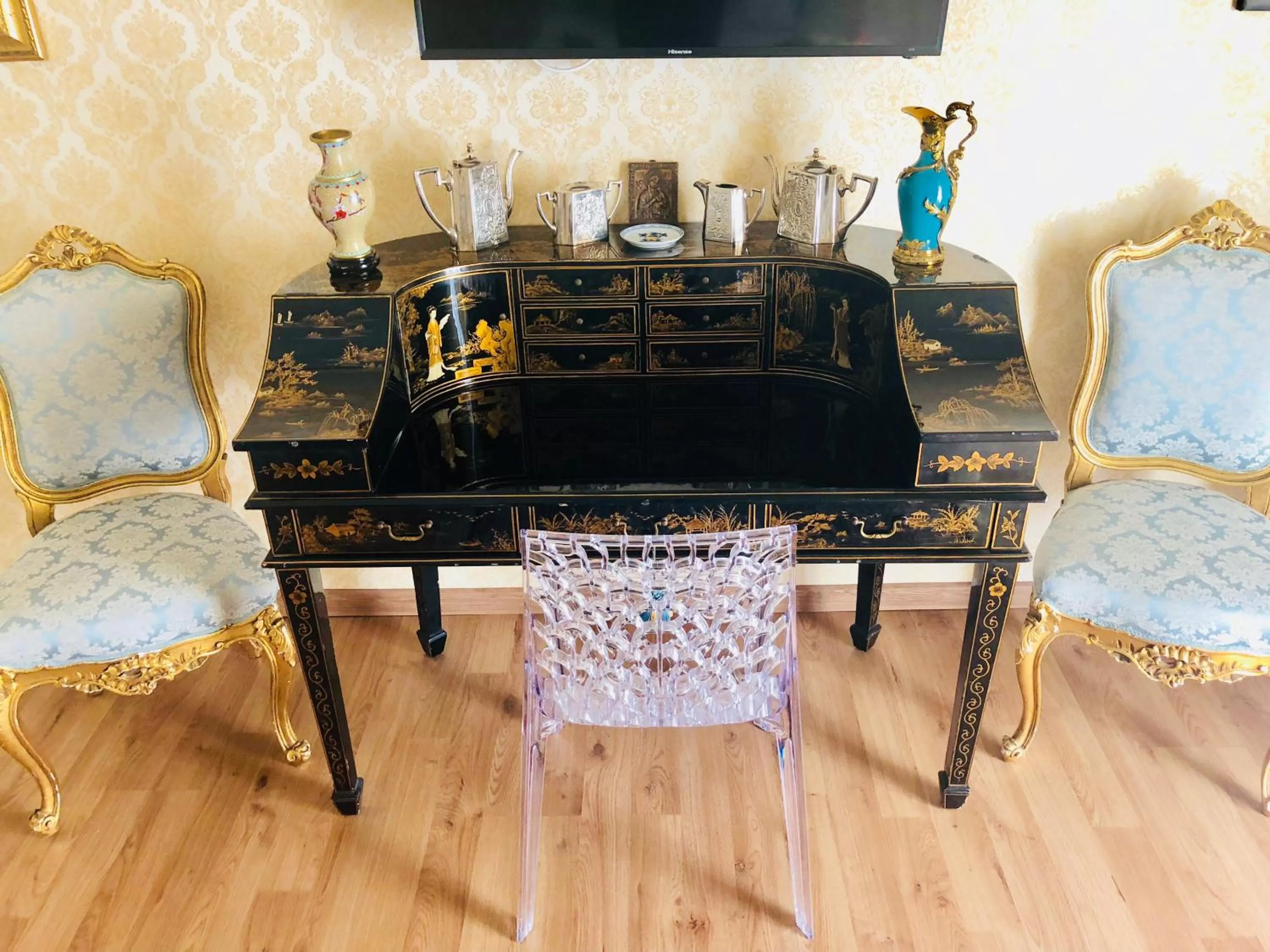 Seating area in Dimora Umberto