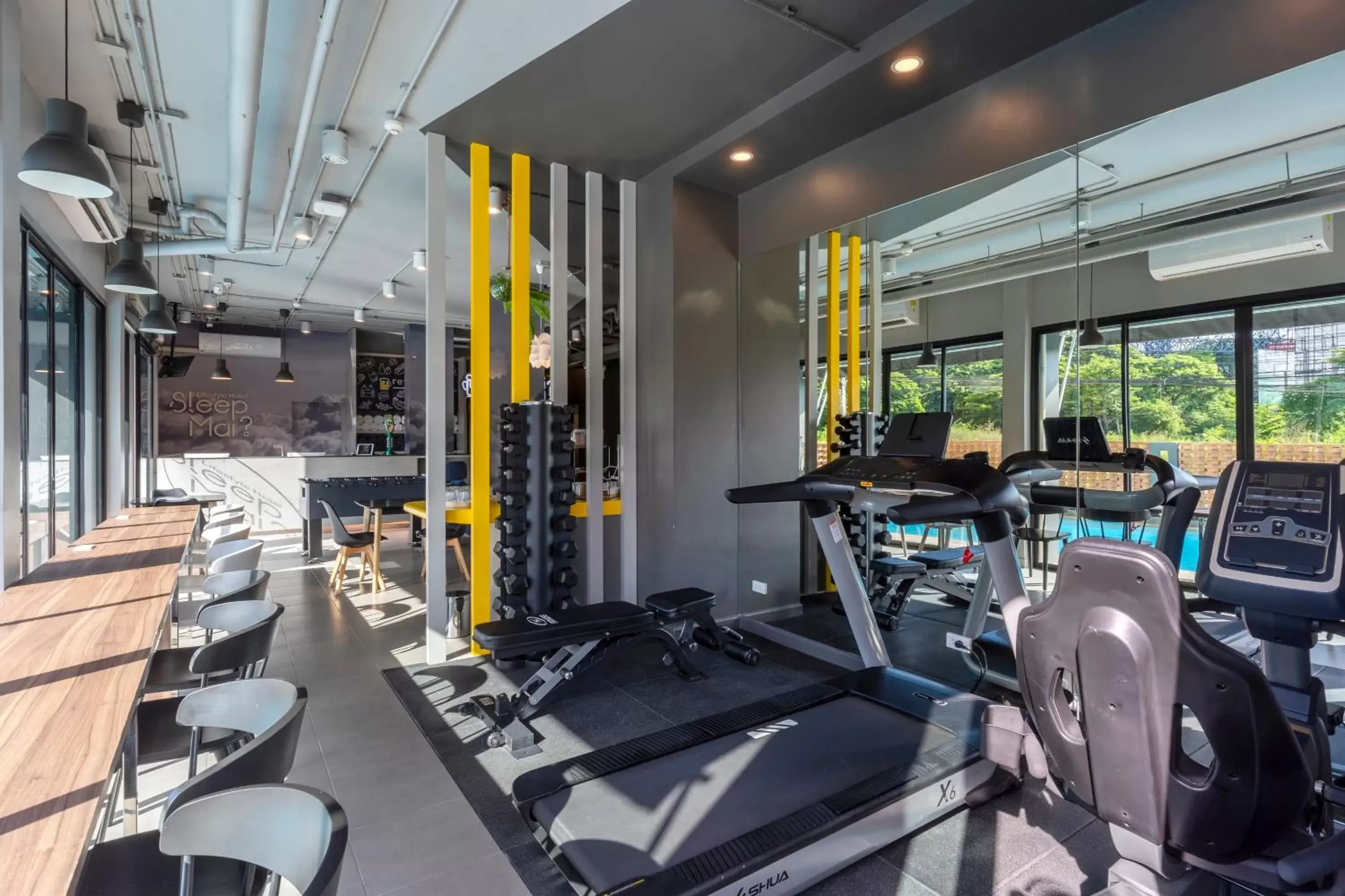 Fitness centre/facilities, Fitness Center/Facilities in Sleep Mai Chiang Mai Airport Lifestyle Hotel - SHA Plus