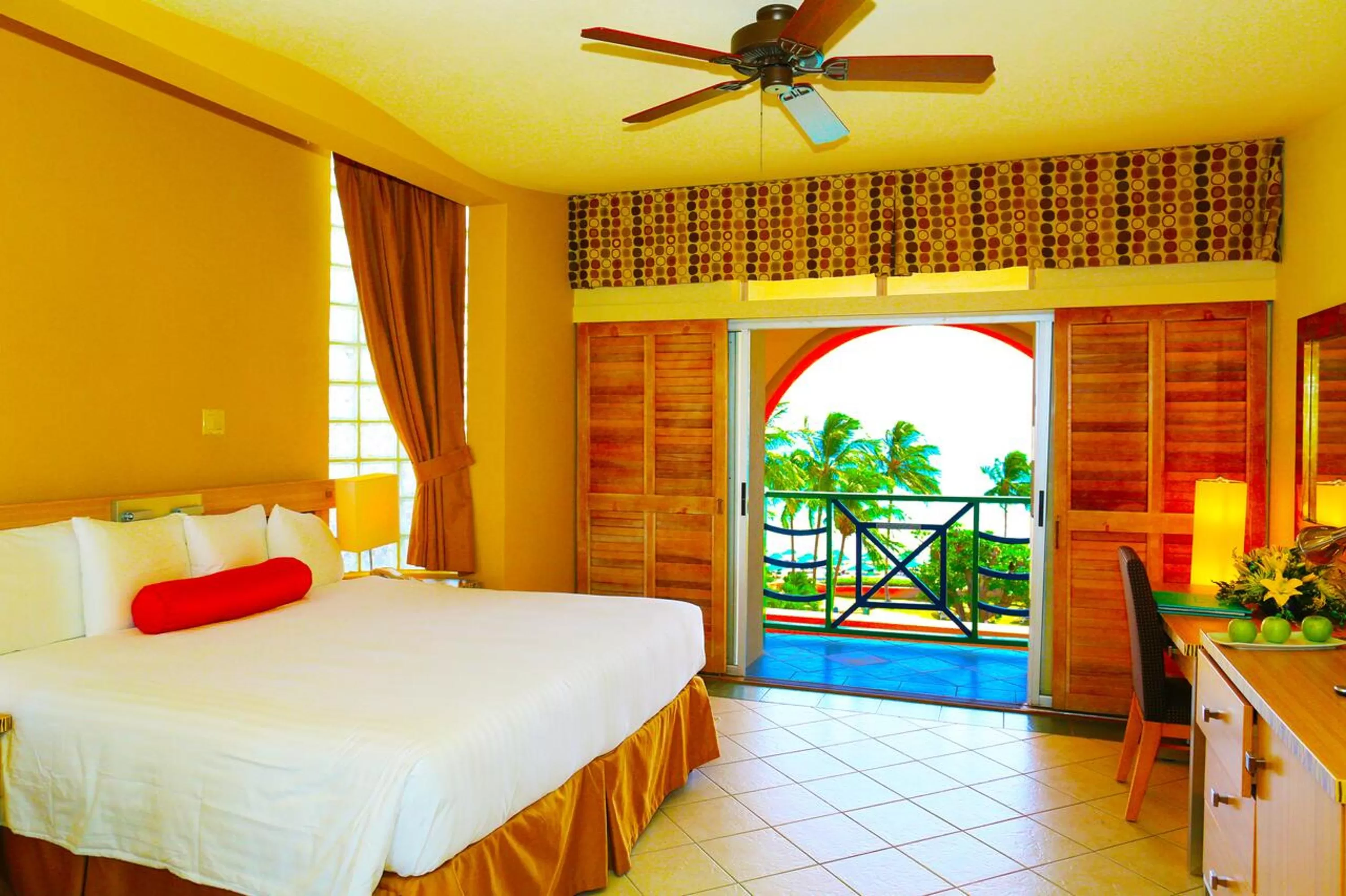 Bed in Accra Beach Hotel & Spa