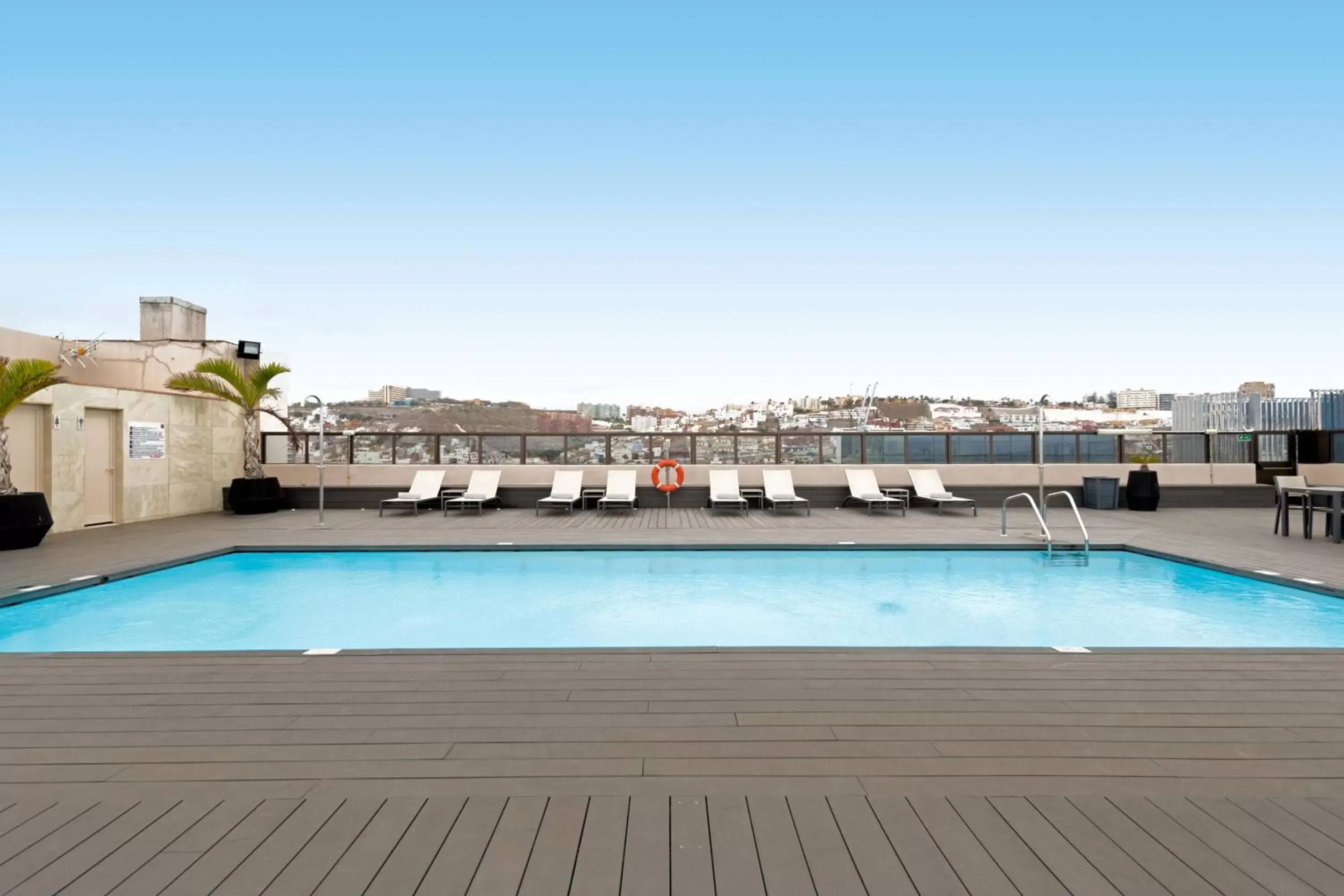 Swimming Pool in AC Hotel Iberia Las Palmas by Marriott