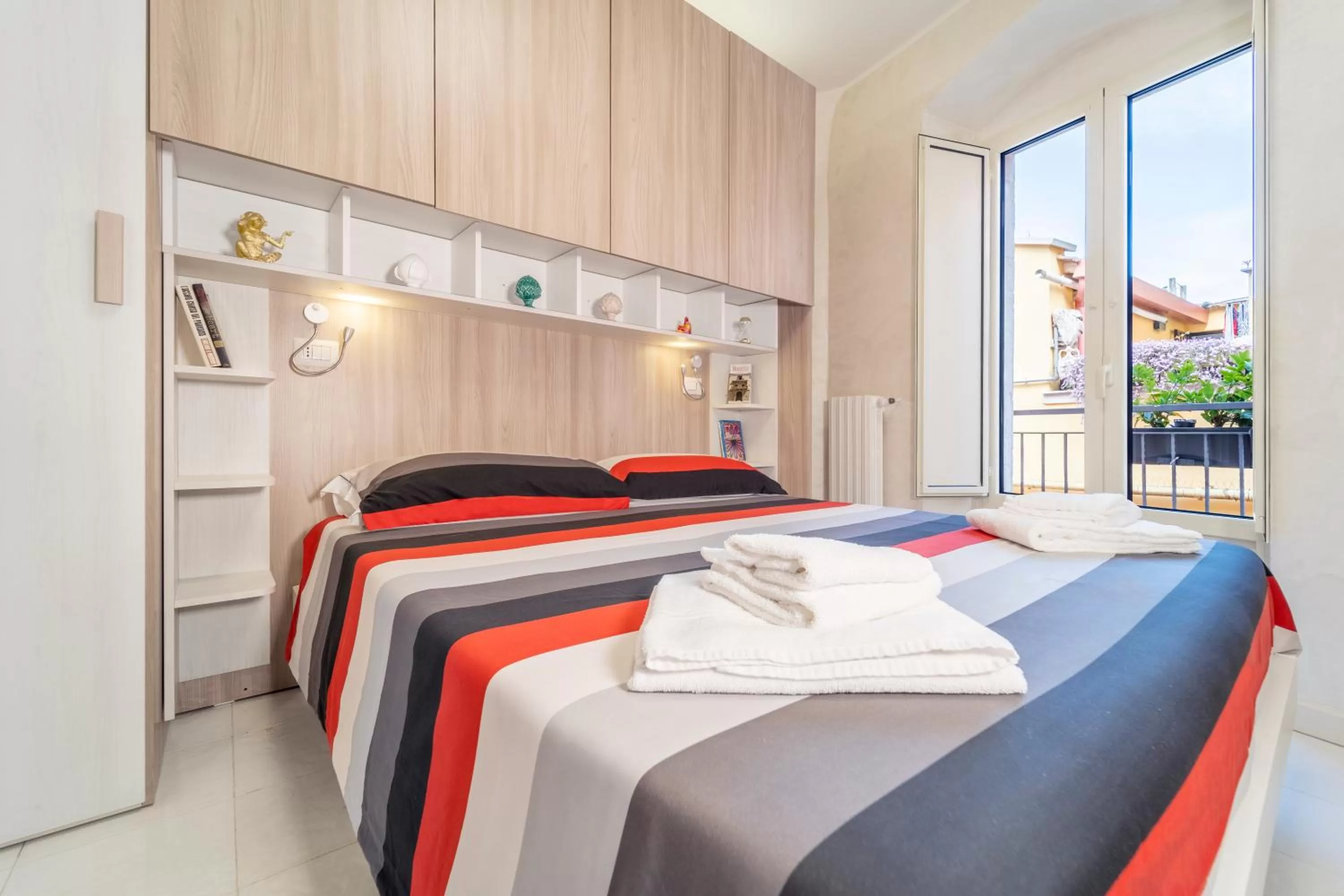 View (from property/room), Bed in B&B Eraclio