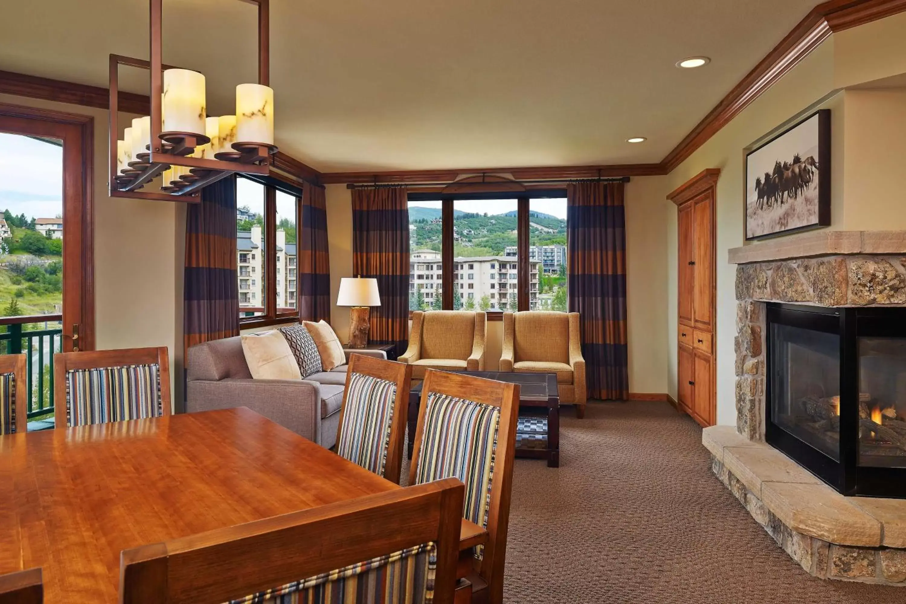 Living room, Seating Area in Sheraton Steamboat Resort Villas