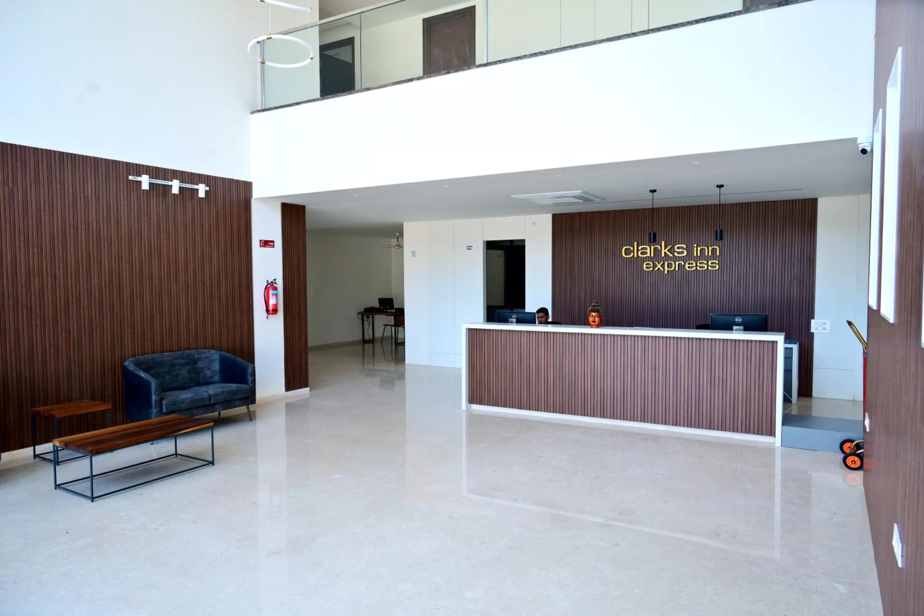 Lobby or reception, Lobby/Reception in Clarks Inn Express, KRS road-Mandya, Mysore