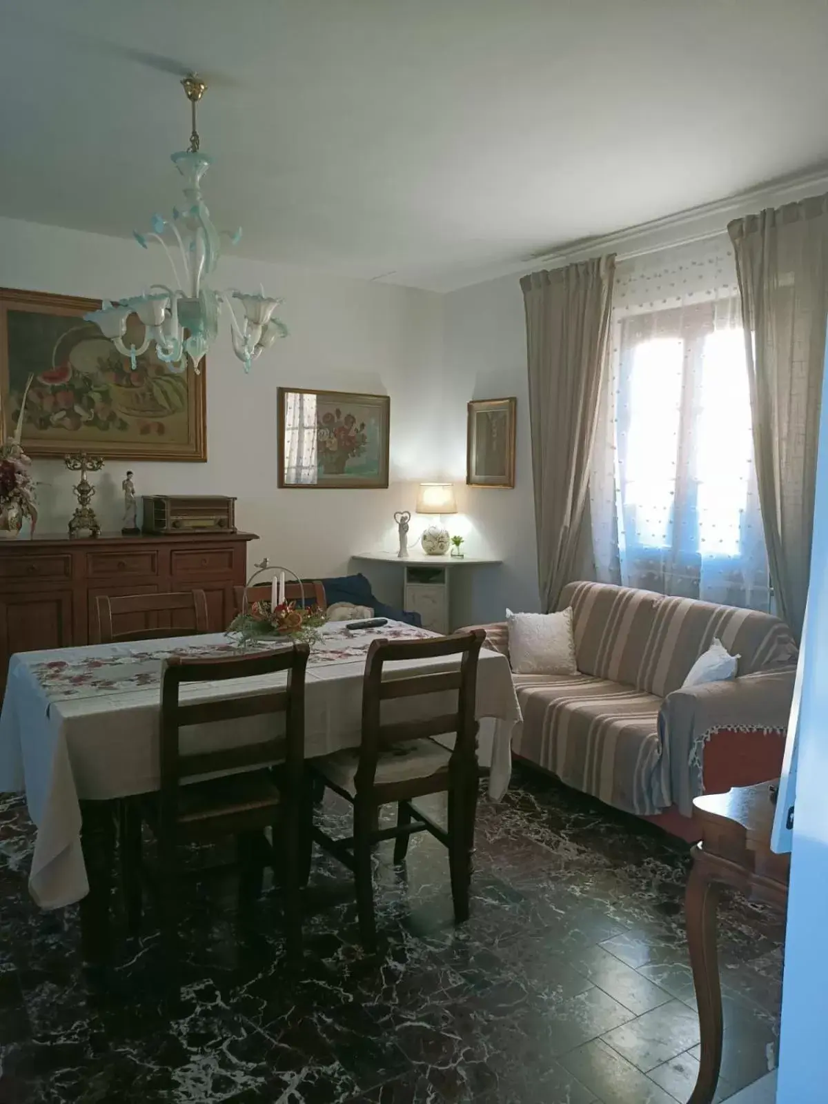 Living room, Dining Area in Pirro & Sharon House