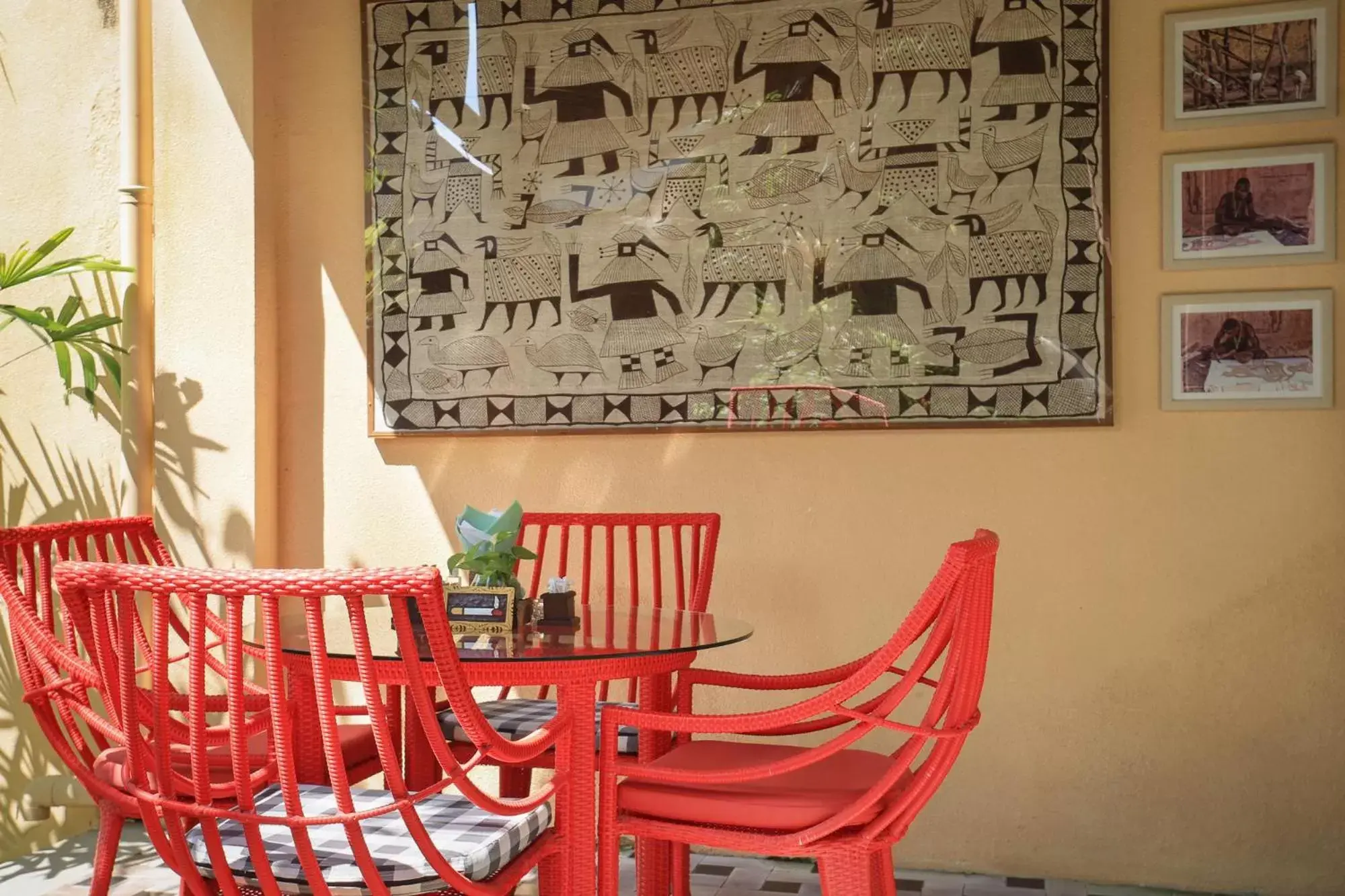 Seating area in Manzelejepun Luxury Villa & Pavilion