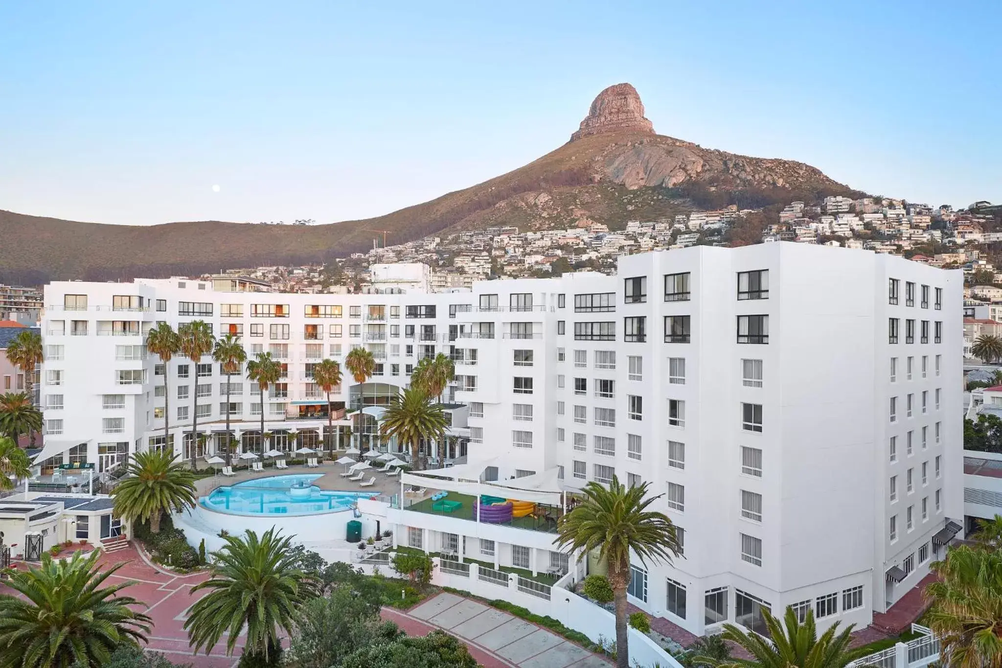 Property building, Pool View in President Hotel