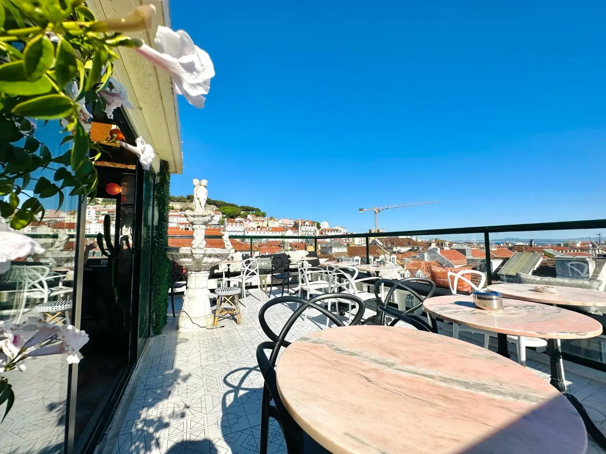 Balcony/Terrace in Lisbon Art Stay Apartments Baixa