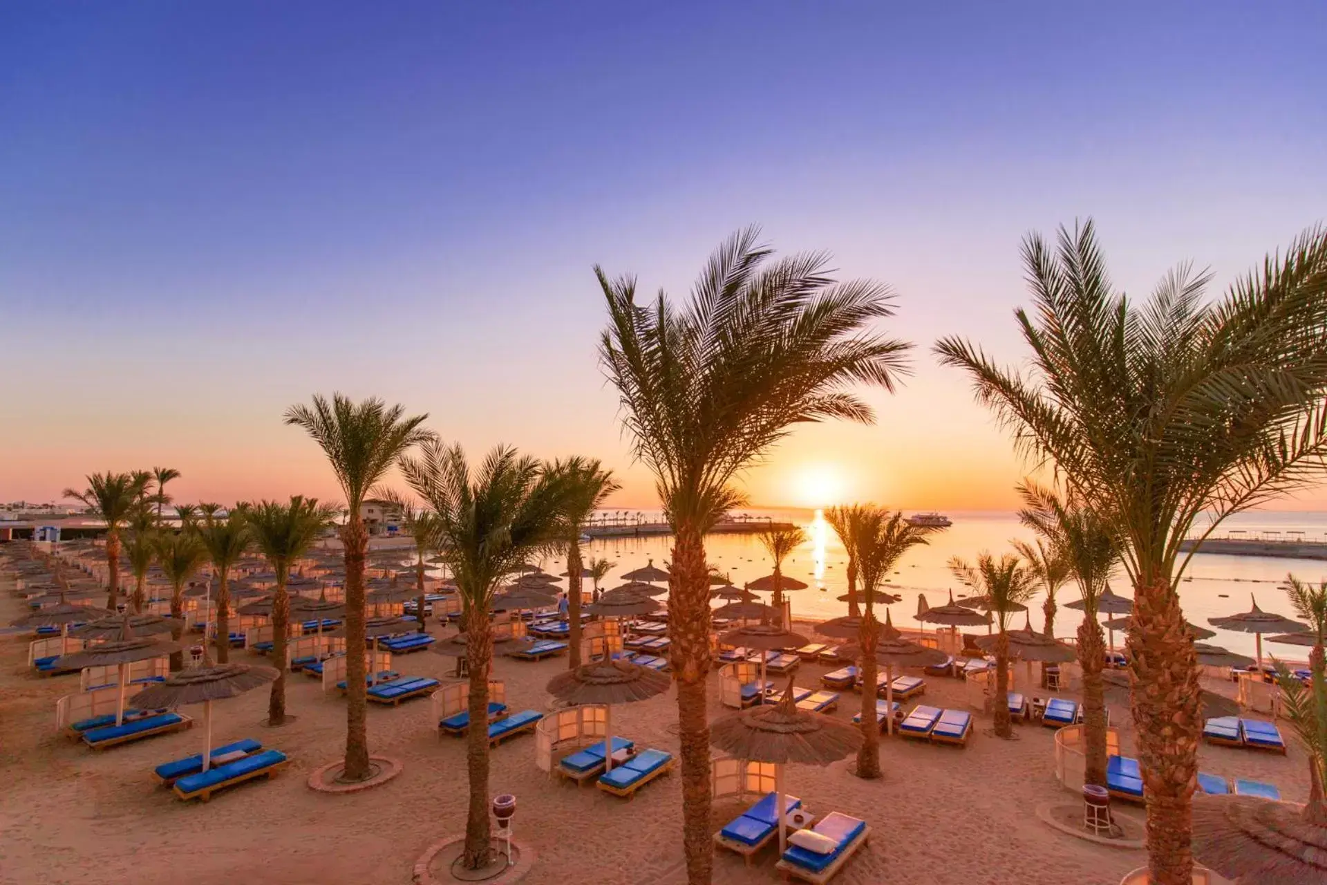 Beach in Beach Albatros Resort - Hurghada