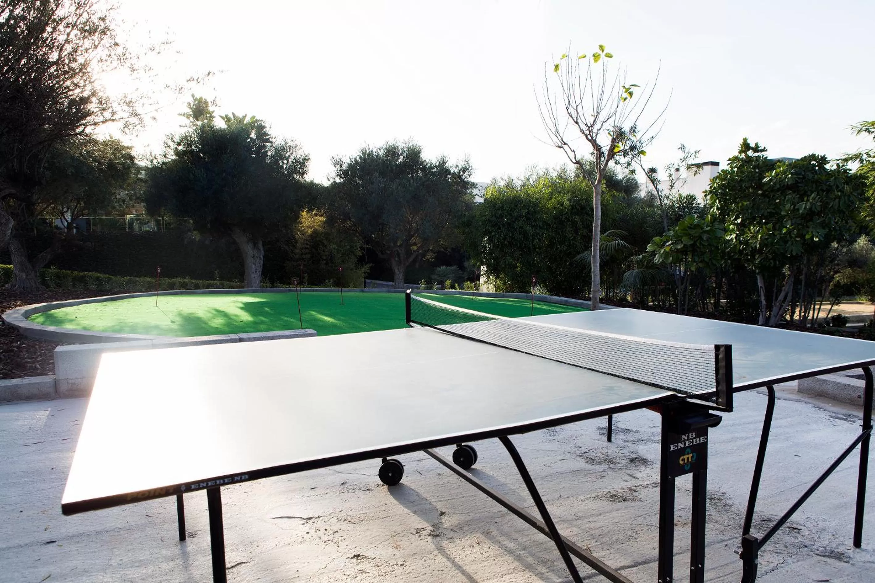 Table tennis in El Plantío Golf Resort