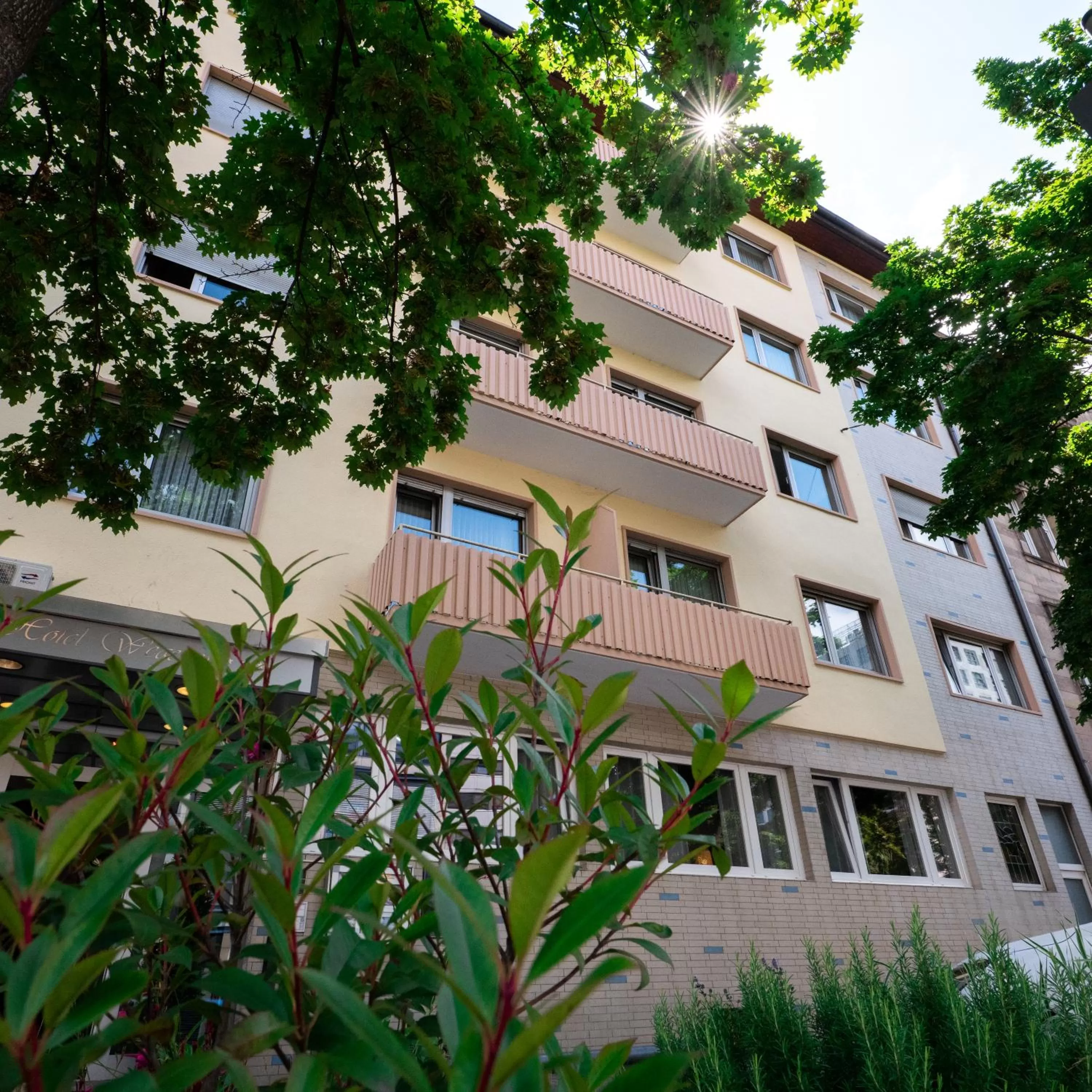 Property building in Hotel Wegener