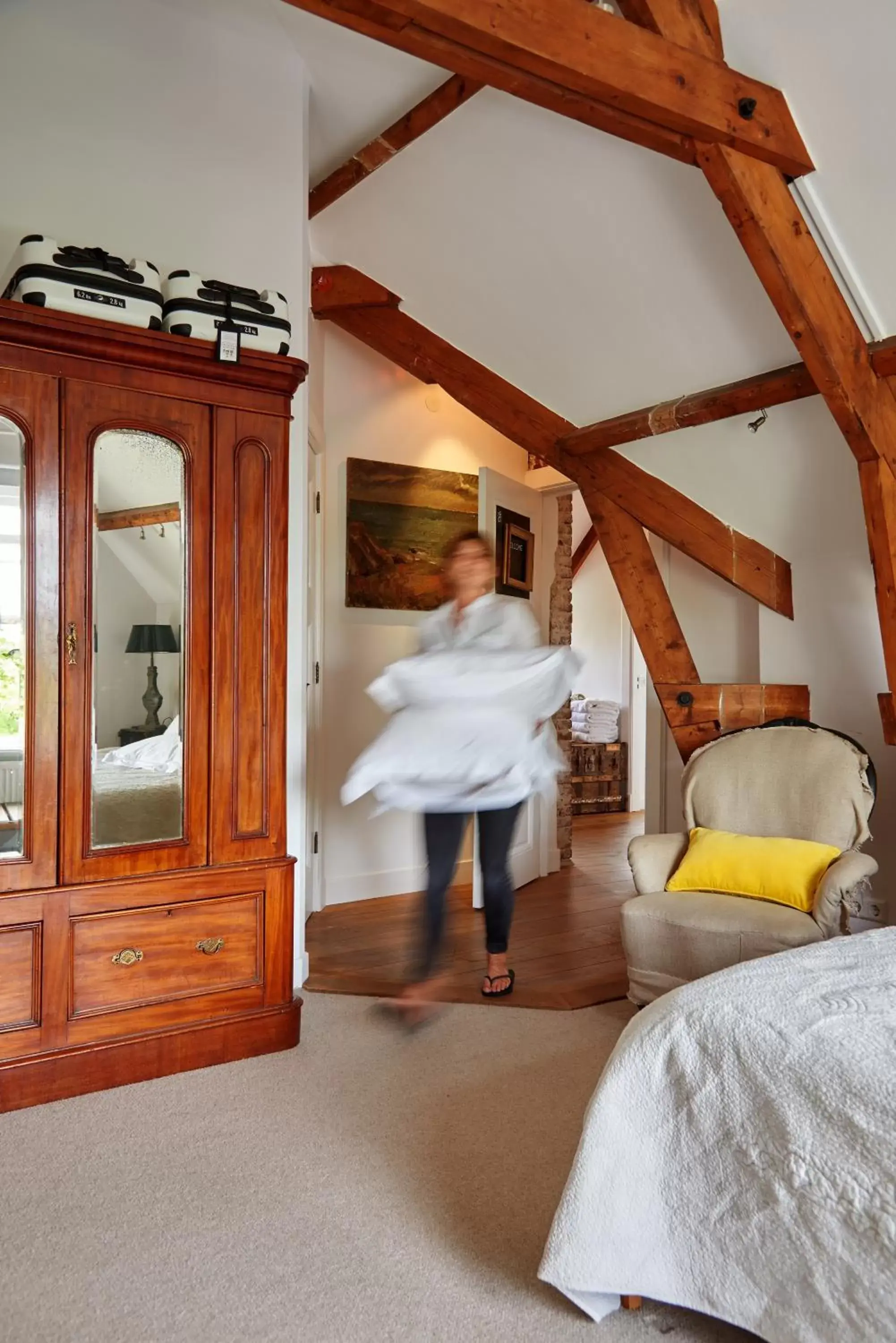 Bedroom in Hotel Station Amstelveen