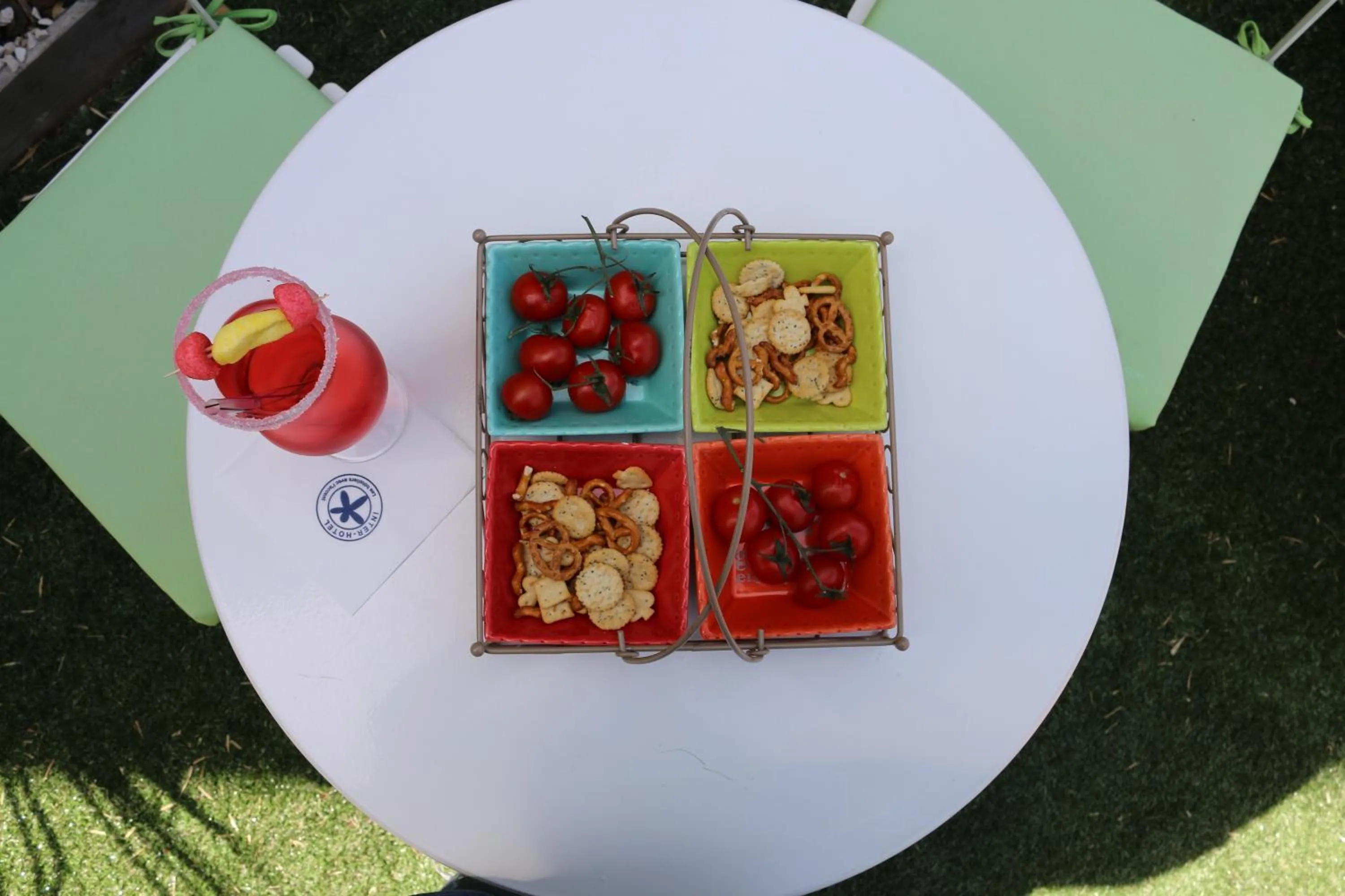 Patio in The Originals City, Hôtel Dau Ly, Lyon Est