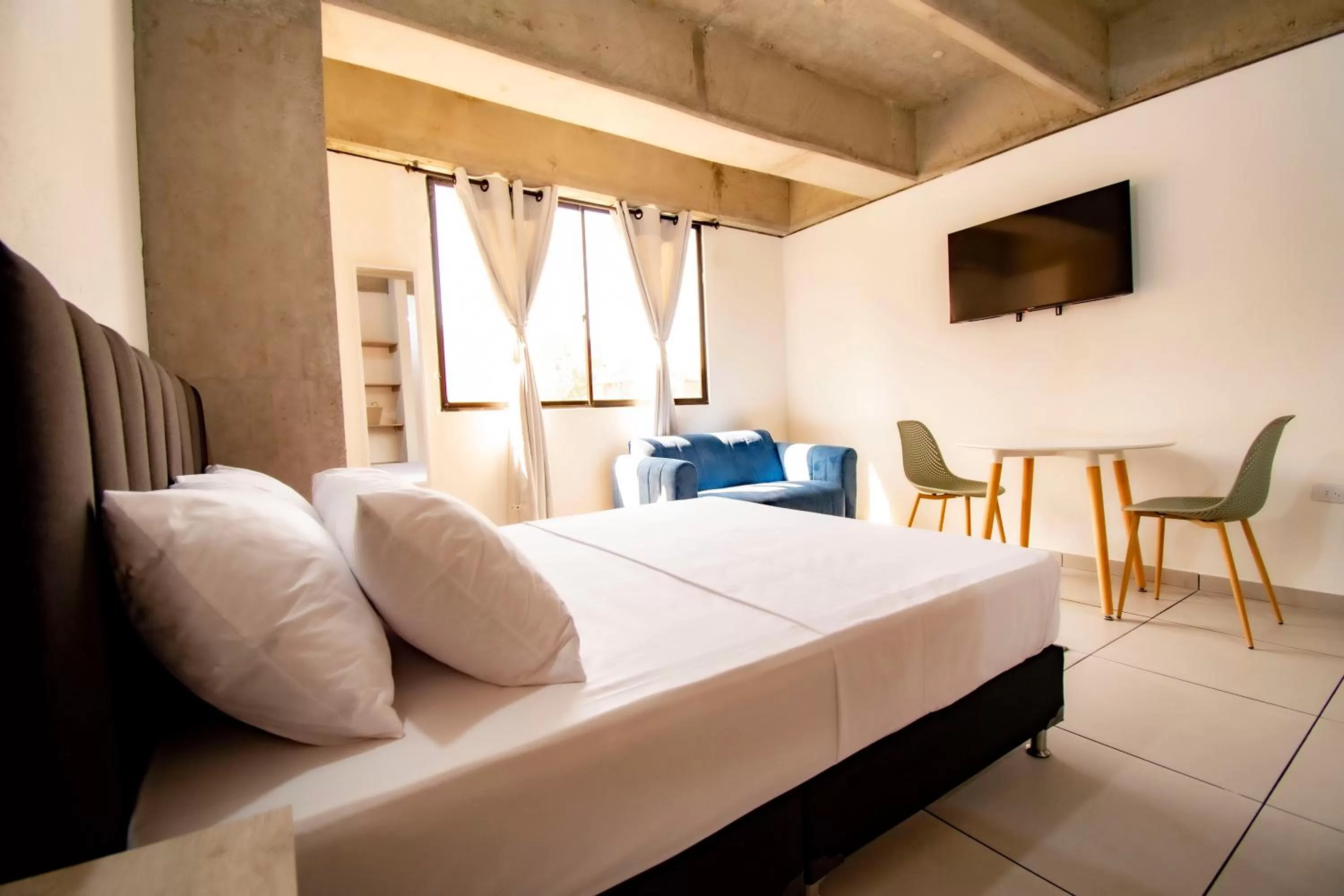 Bed in Mangata Living by Bernalo Hotels