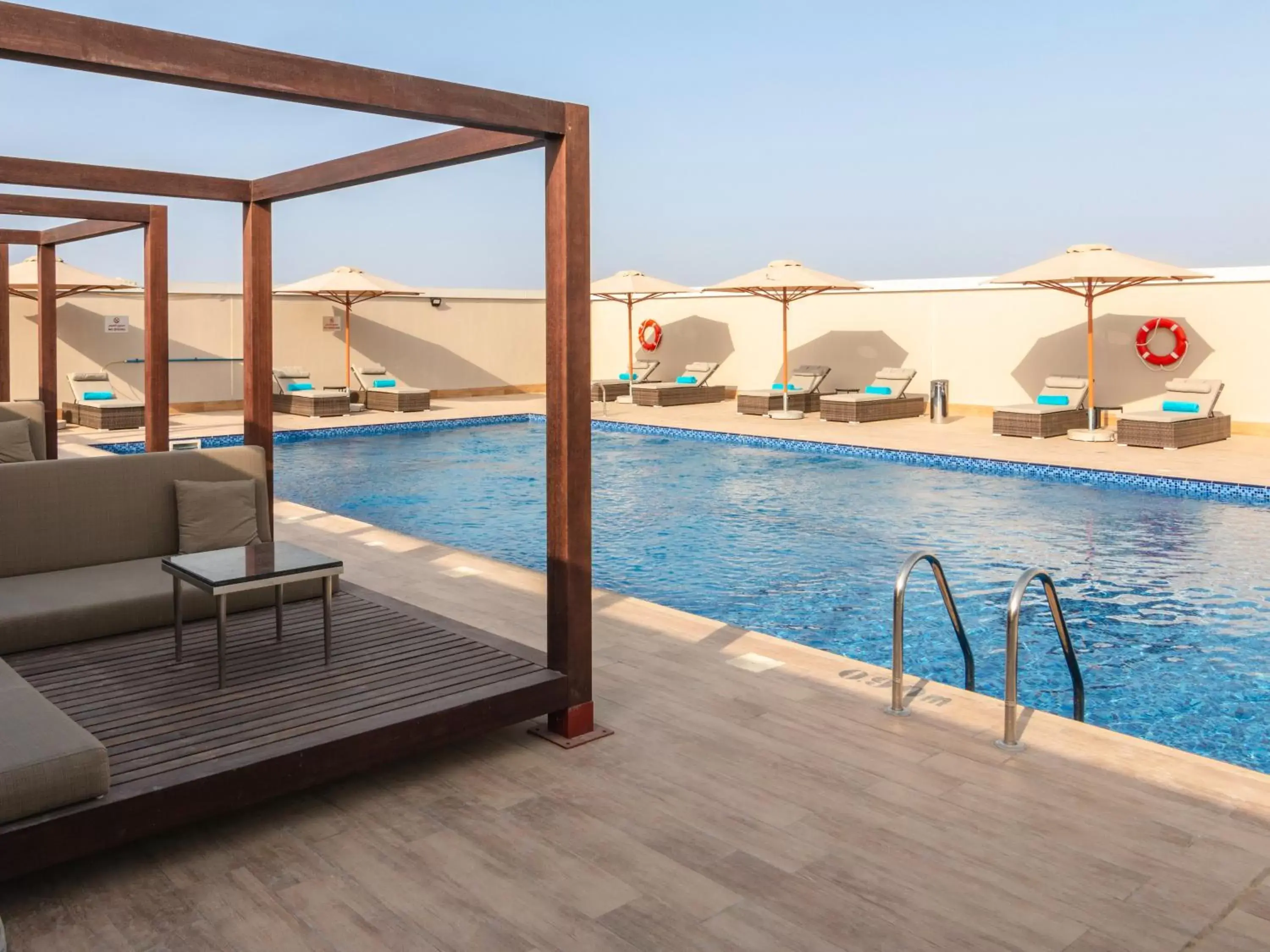 Swimming Pool in Flora Inn Hotel Dubai Airport