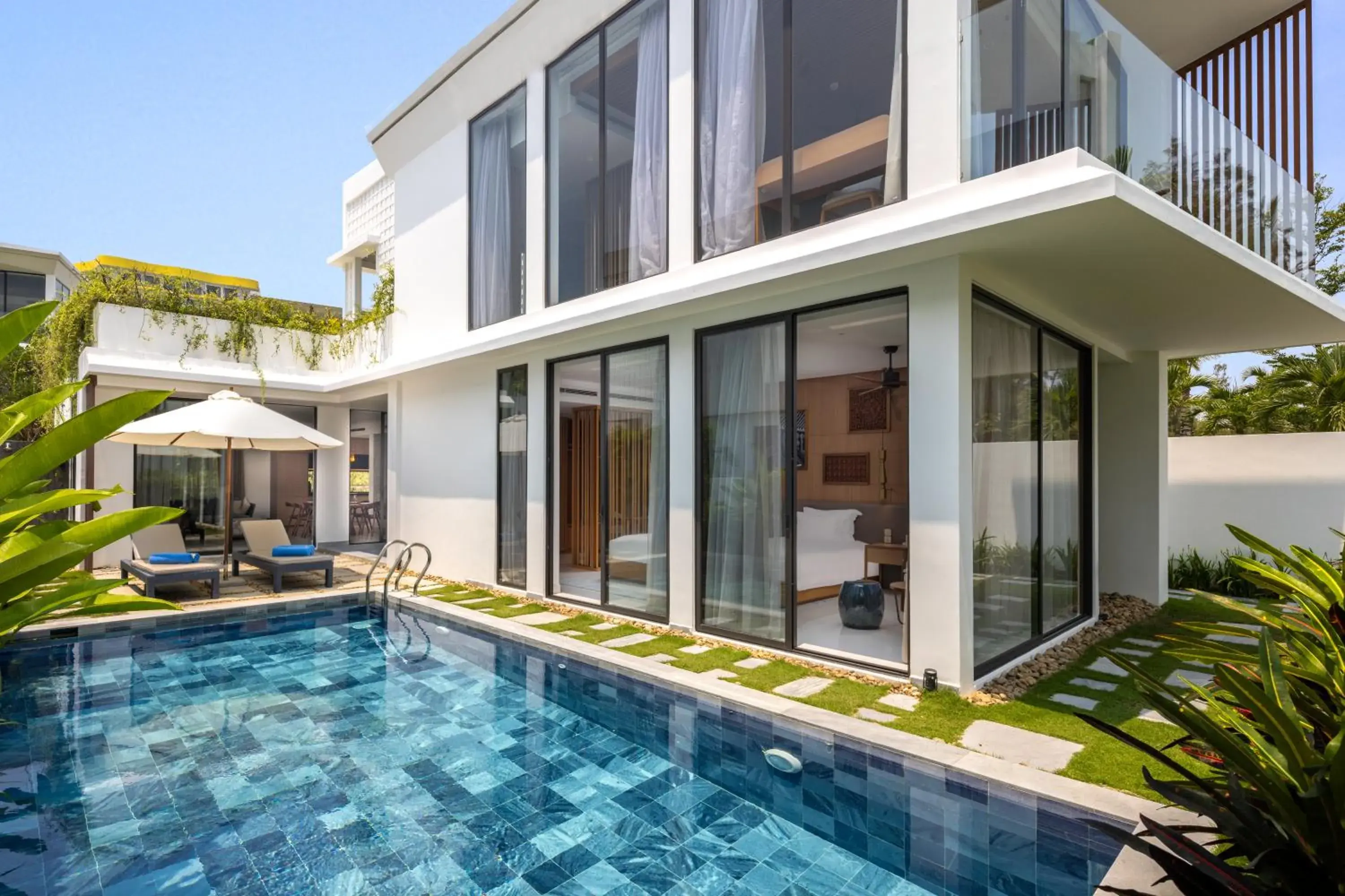 Pool view, Property Building in Wyndham Hoi An Royal Beachfront Resort