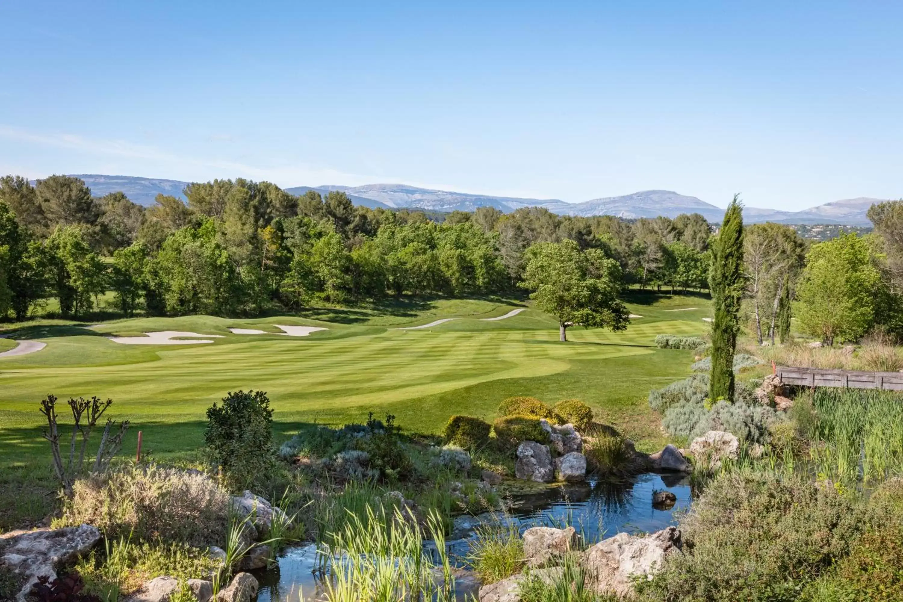 Golfcourse in Terre Blanche Hotel Spa Golf Resort