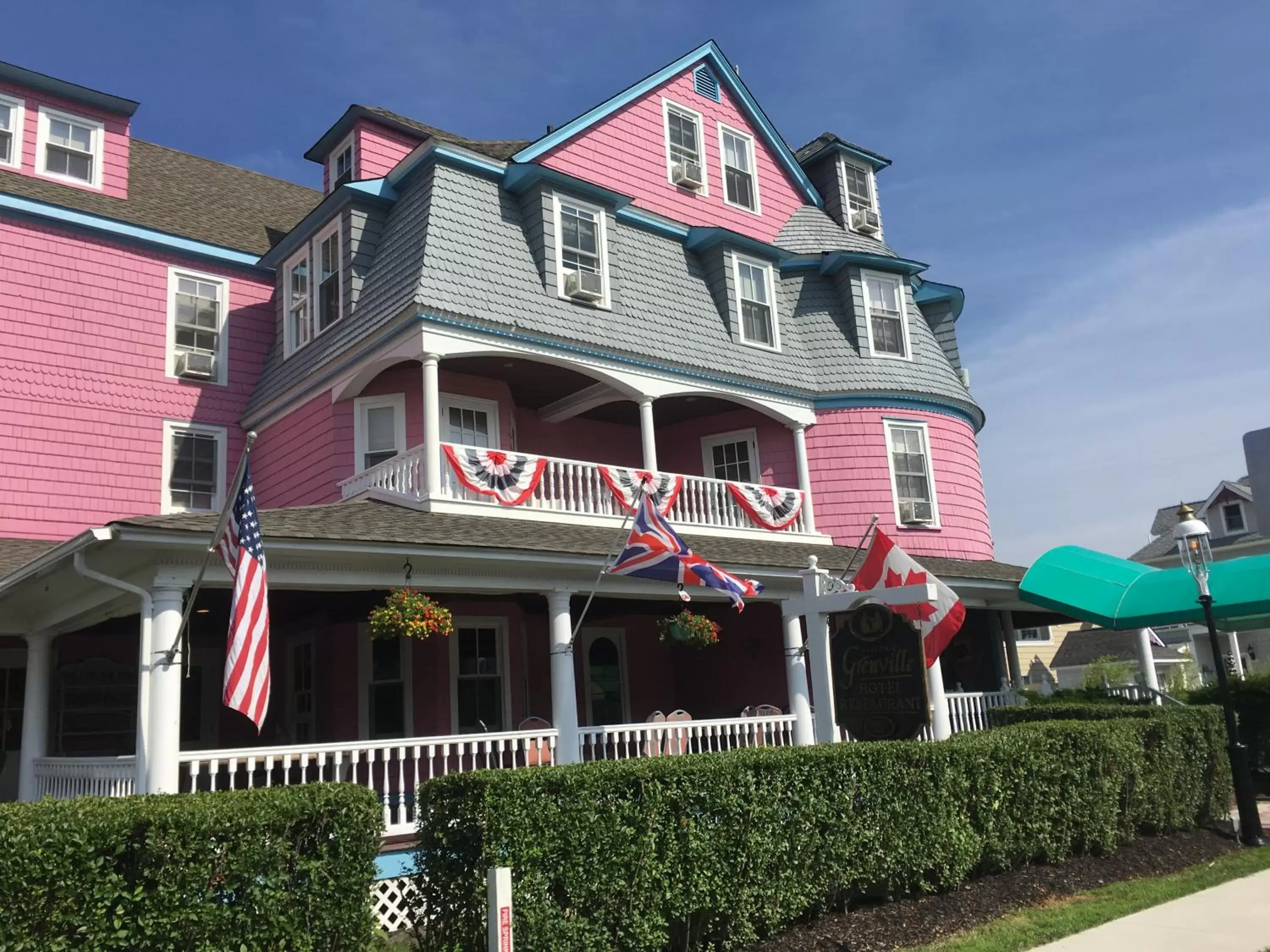 Property Building in The Grenville Hotel and Restaurant