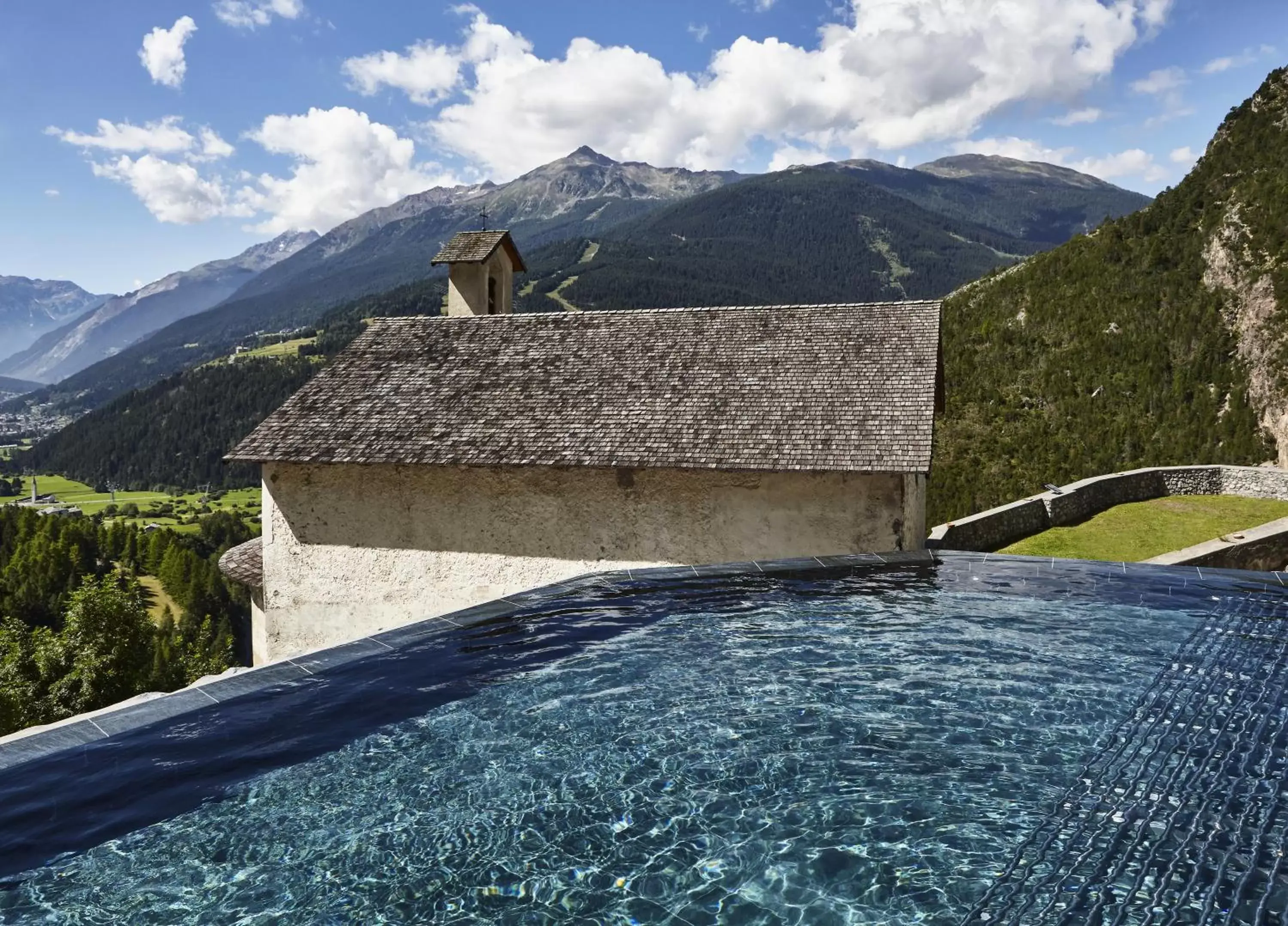 Swimming Pool in QC Terme Hotel Bagni Vecchi