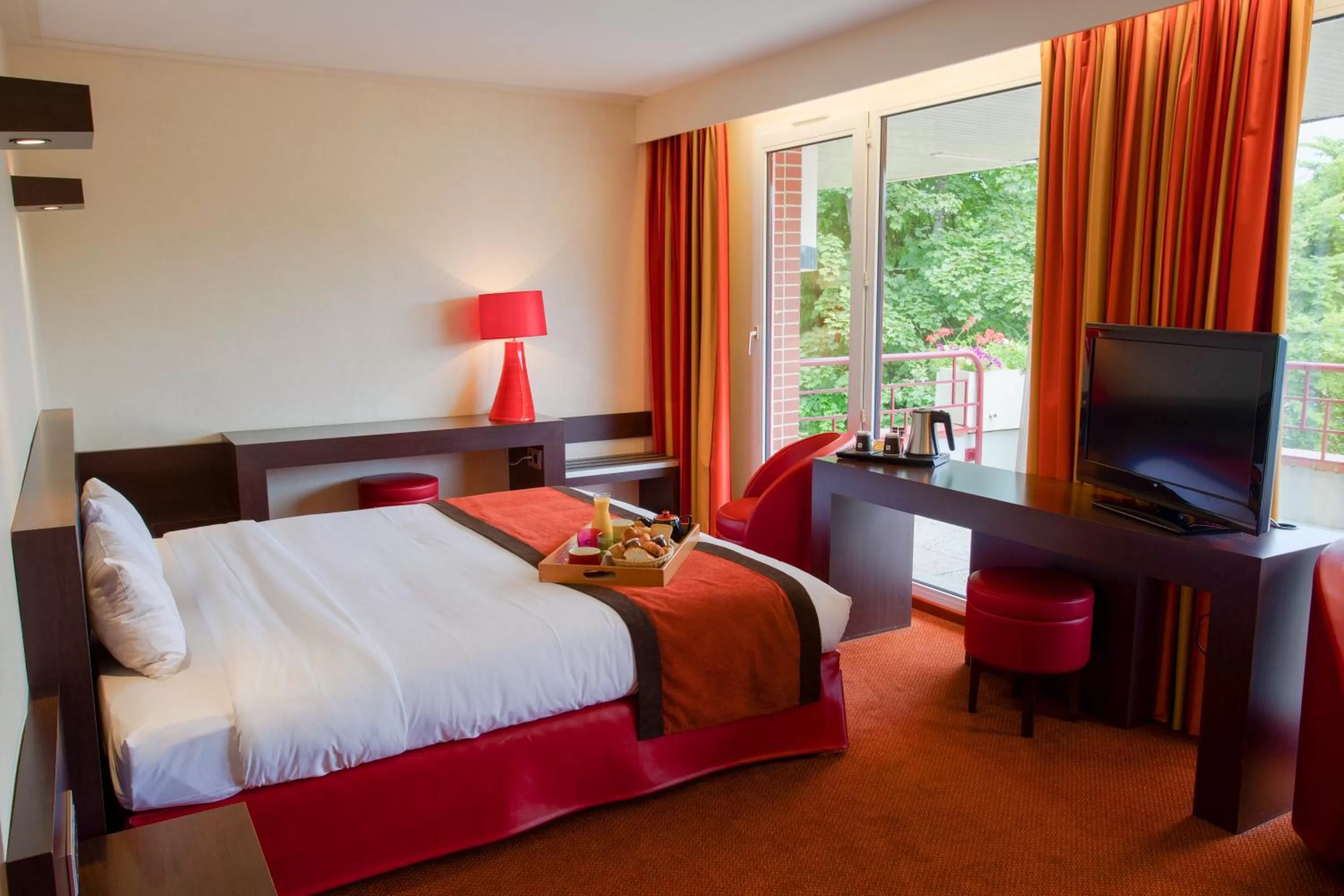 Bed in Hôtel Spa Du Béryl